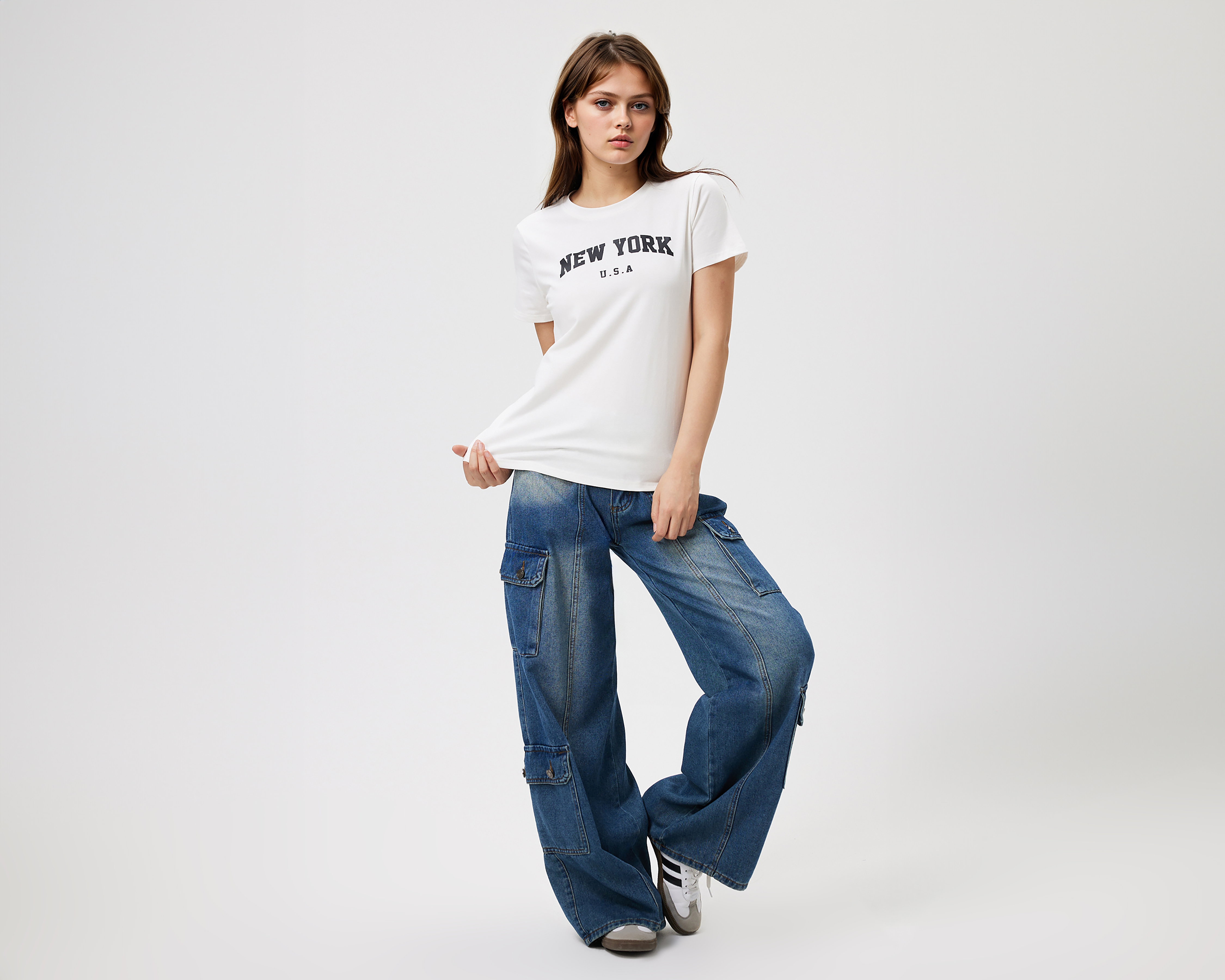 Foto 5 | Foto 5 | Playera Savana Manga Corta para Mujer