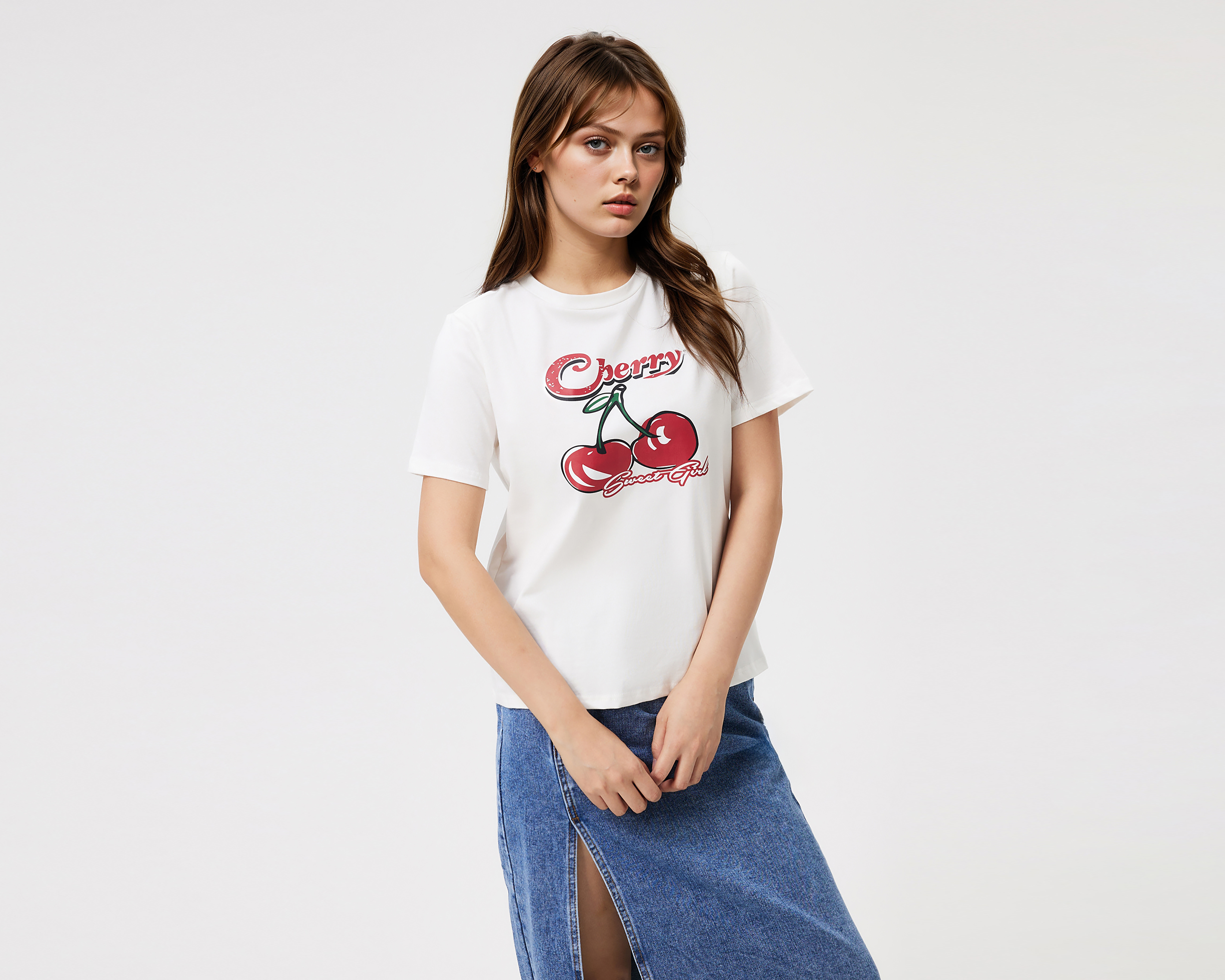 Foto 2 pulgar | Foto 1 | Playera Savana Manga Corta para Mujer