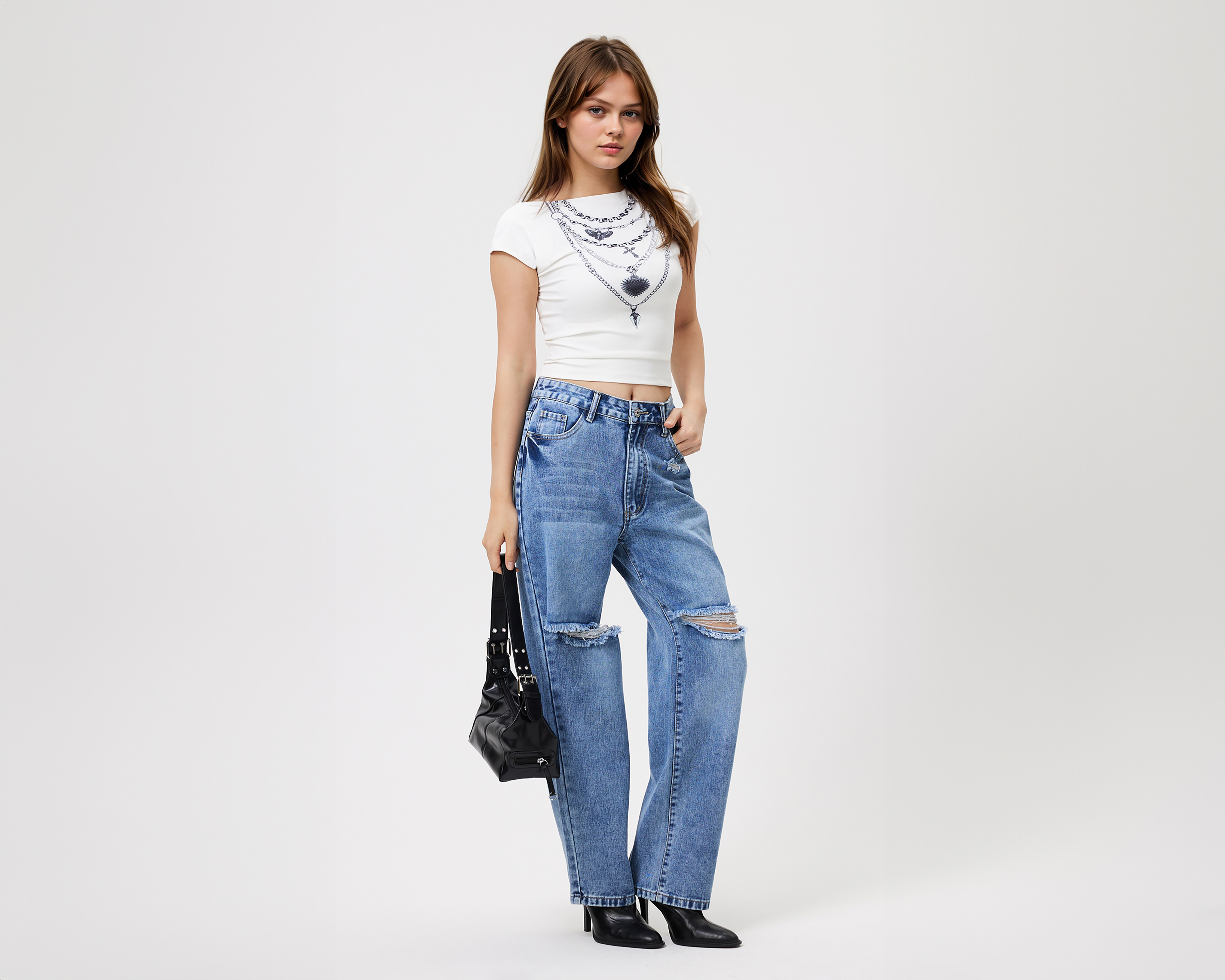 Foto 5 | Foto 5 | Jeans Flare Savana para Mujer