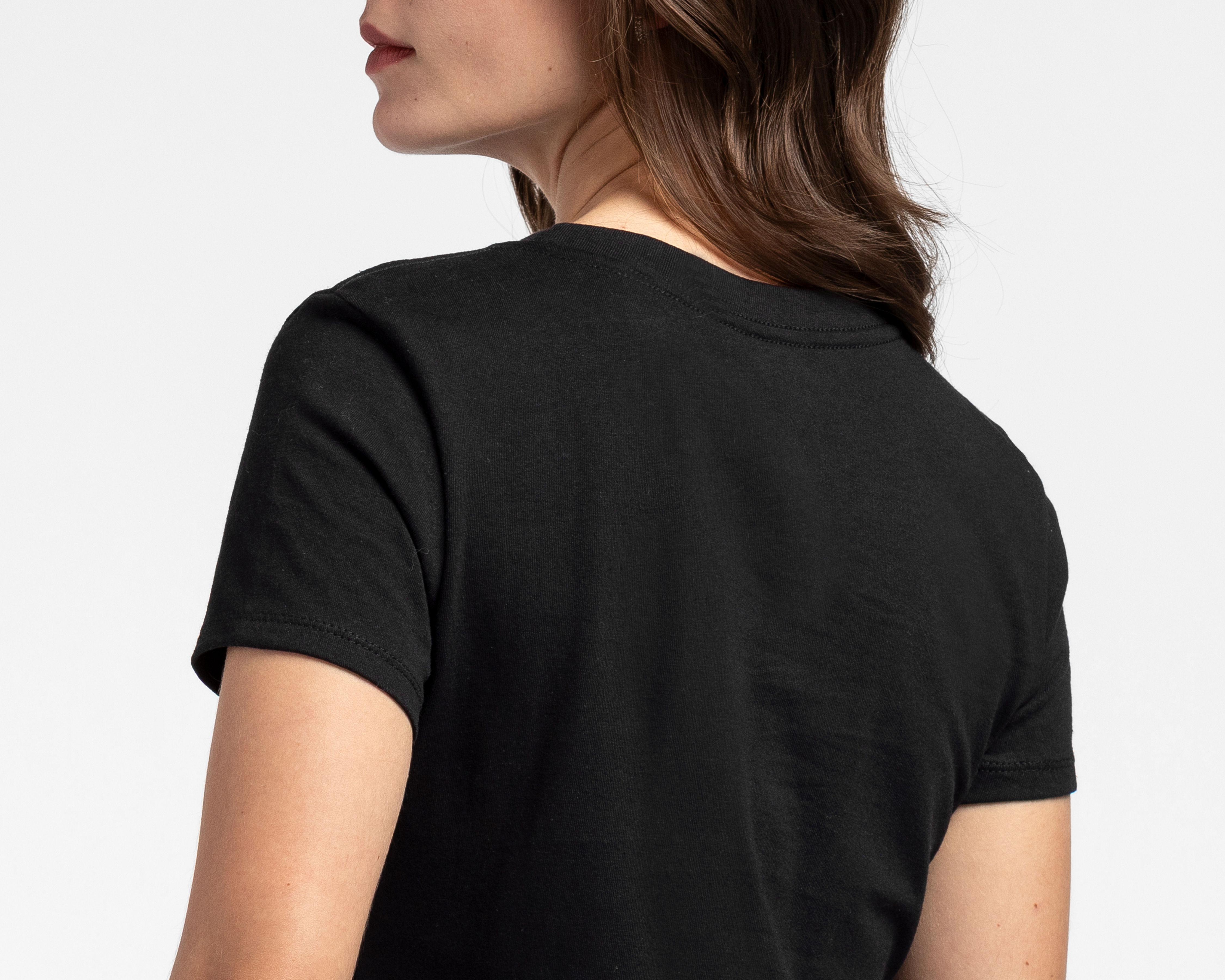 Foto 6 pulgar | Foto 5 | Playera Negra Refill para Mujer