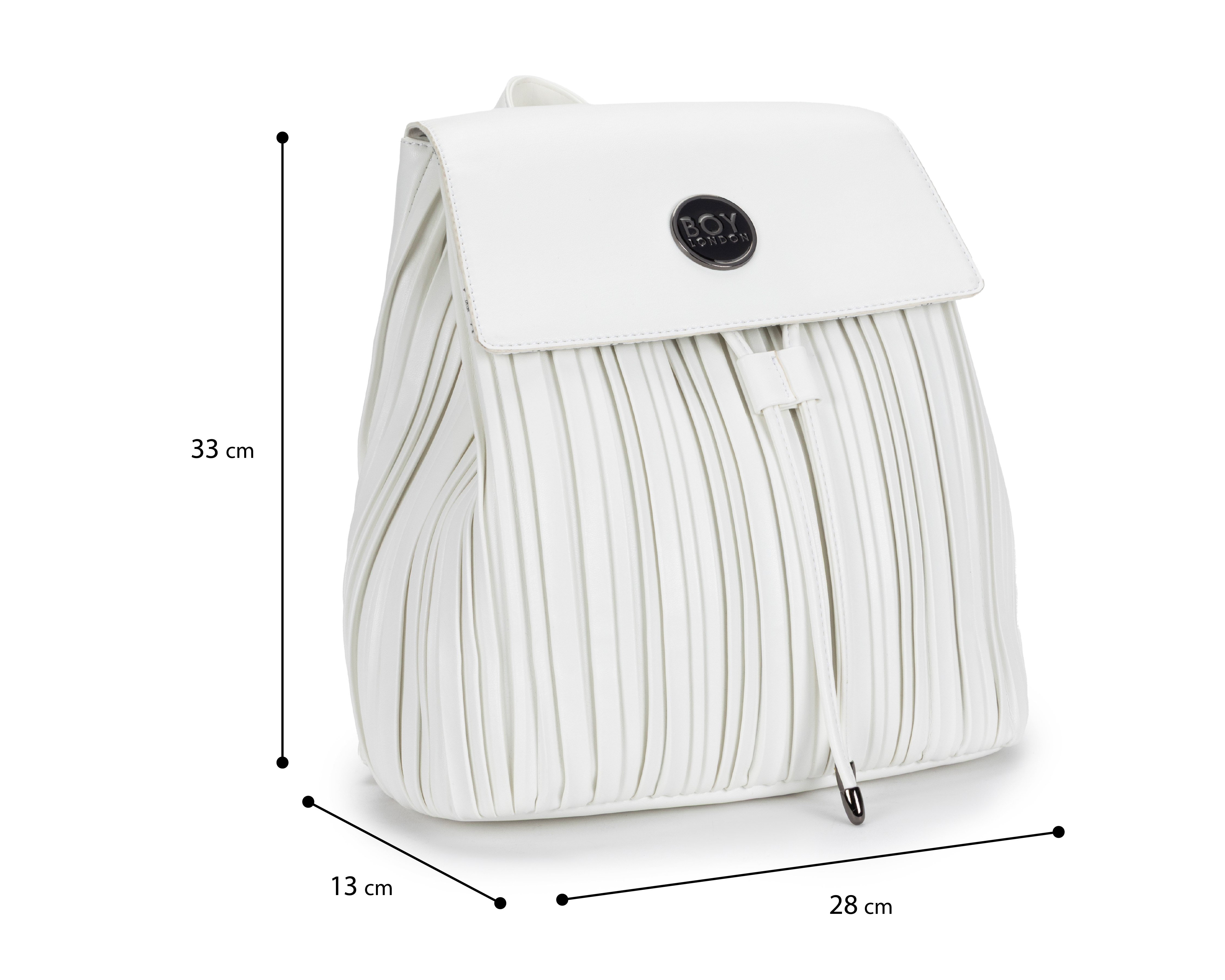 Foto 6 pulgar | Foto 5 | Mochila Boy London Blanca