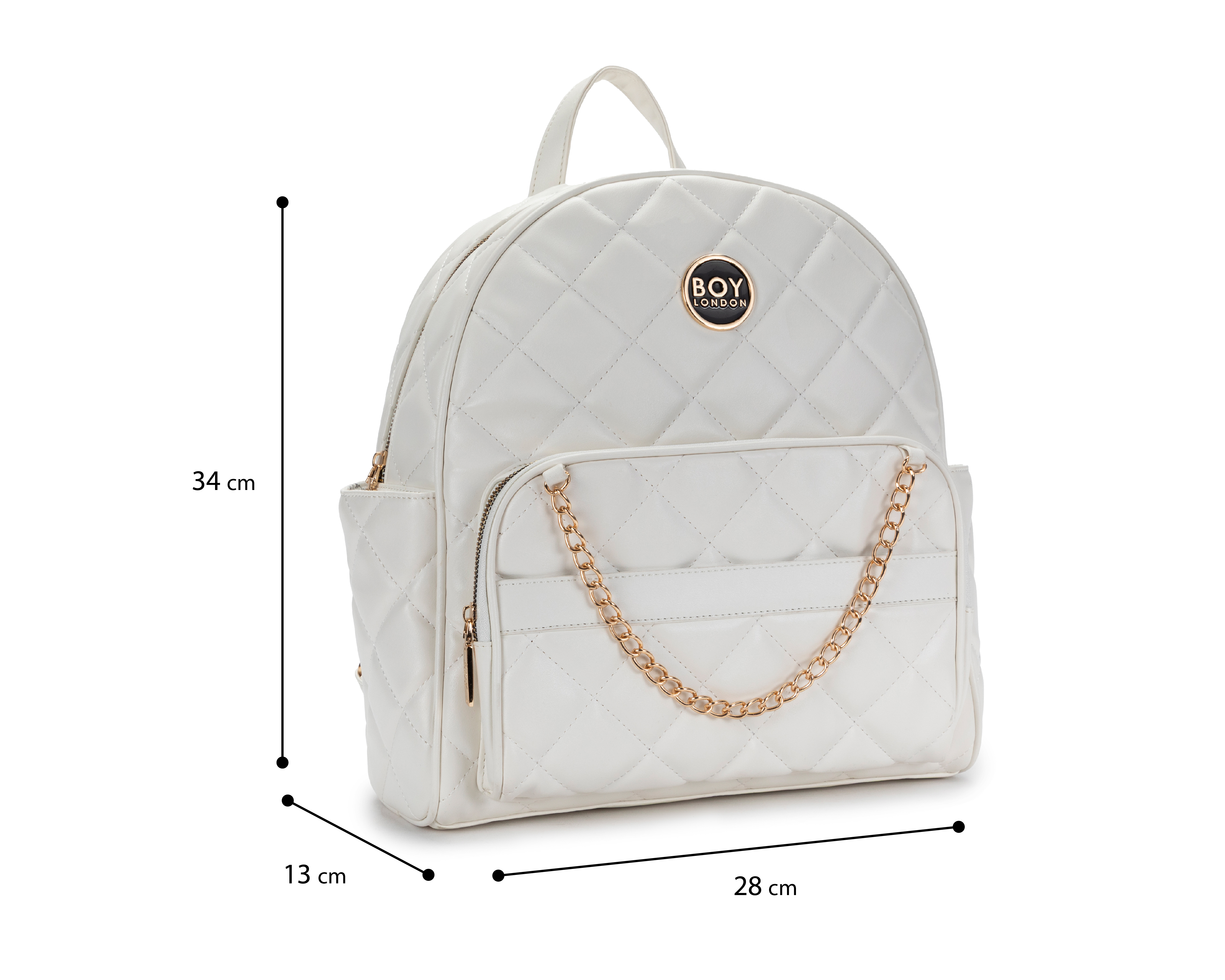 Foto 6 pulgar | Foto 5 | Mochila Boy London Blanca