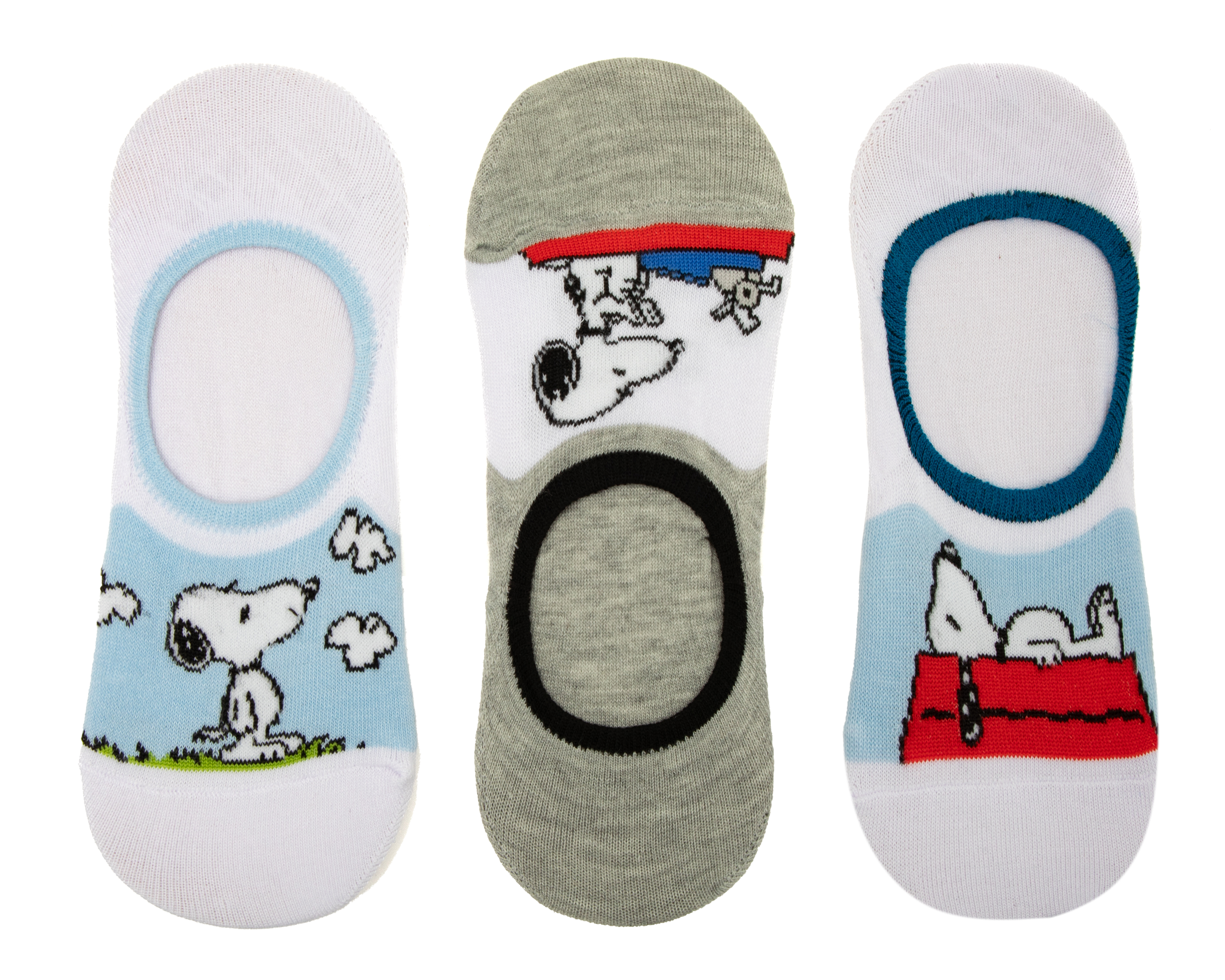Calcetines Invisibles Peanuts para Mujer 3 Pares