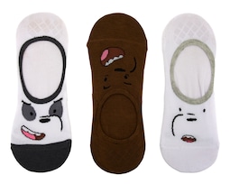 Calcetas Invisibles We Bare Bears para Mujer 3 Pares