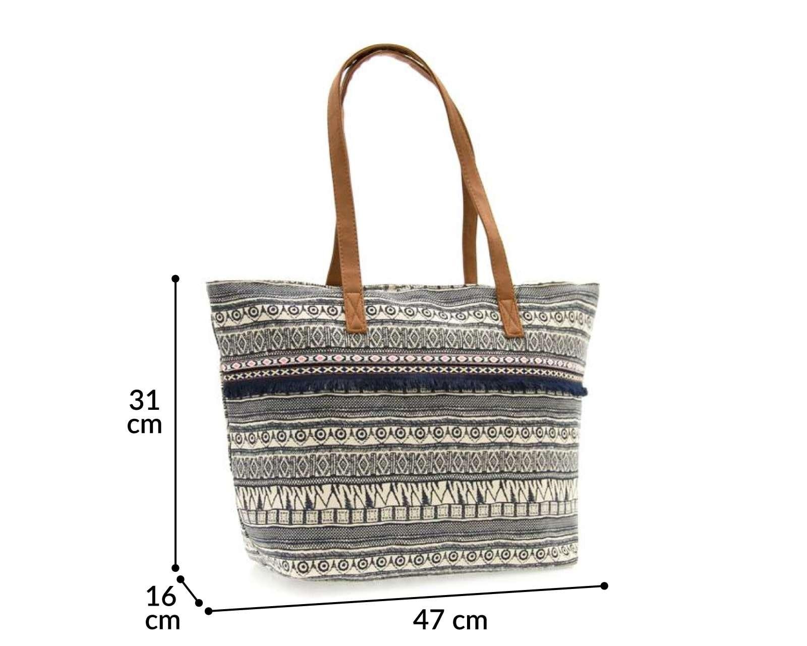 Foto 6 pulgar | Foto 5 | Bolsa de Hombro con Estampado marca Rio Beach para Mujer