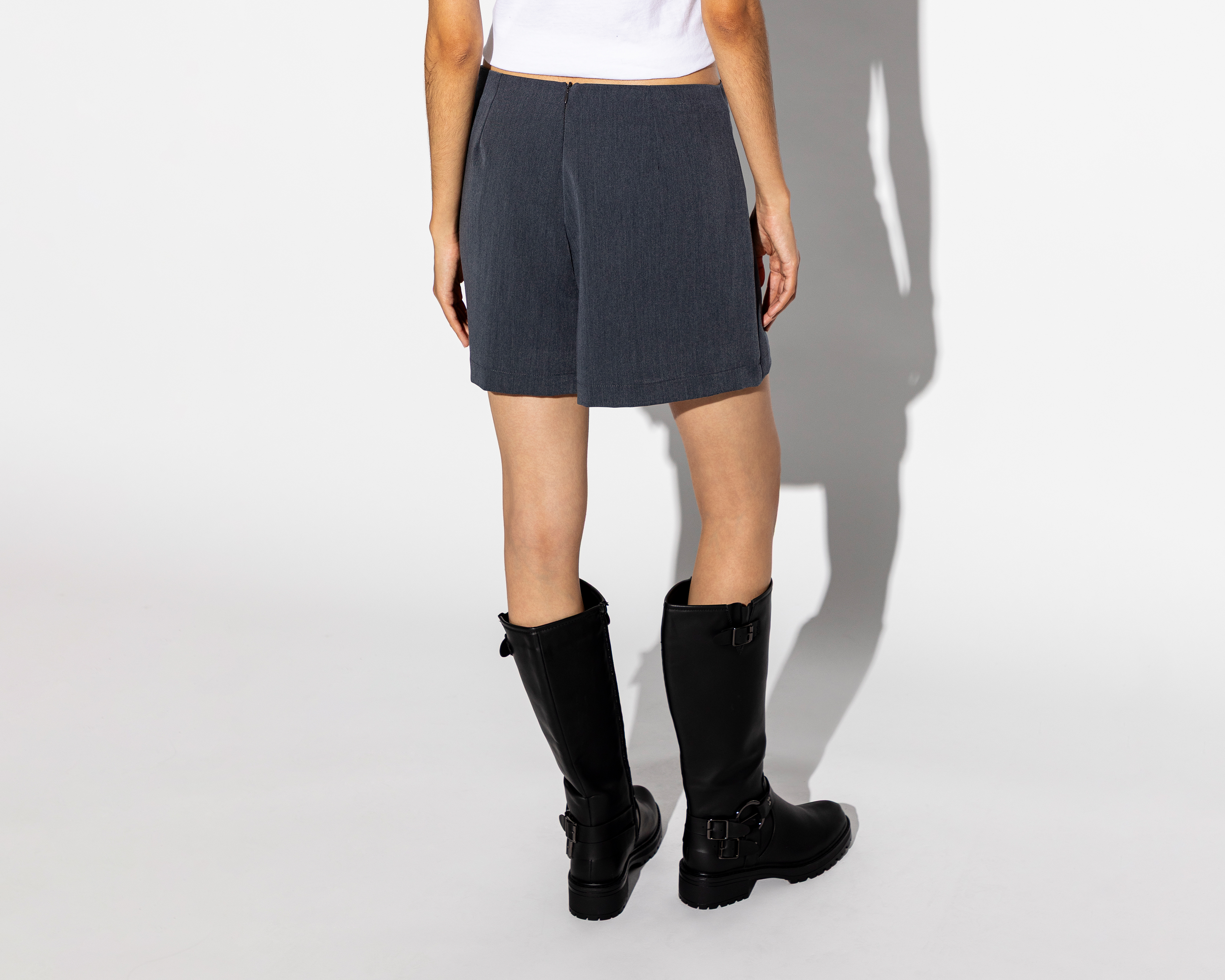 Foto 3 | Foto 3 | Short Falda Strona Tableado para Mujer