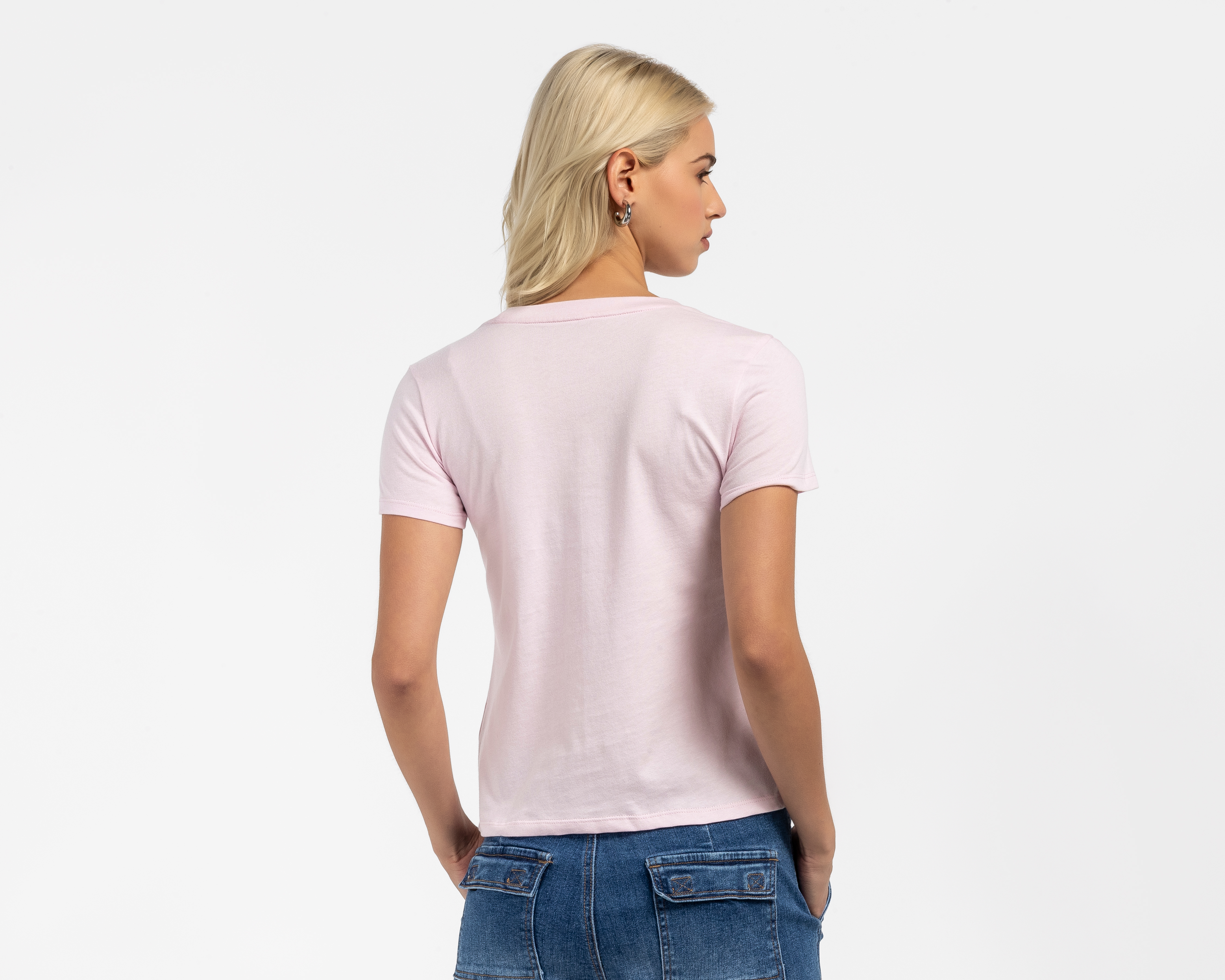 Foto 2 | Foto 2 | Playera Estampada Disney Stitch para Mujer