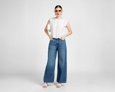 Foto 2 | Foto 2 | Jeans Wide Leg Sahara para Mujer