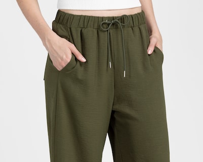 Foto 4 | Foto 4 | Pantalón Ancho Sahara Verde para Mujer