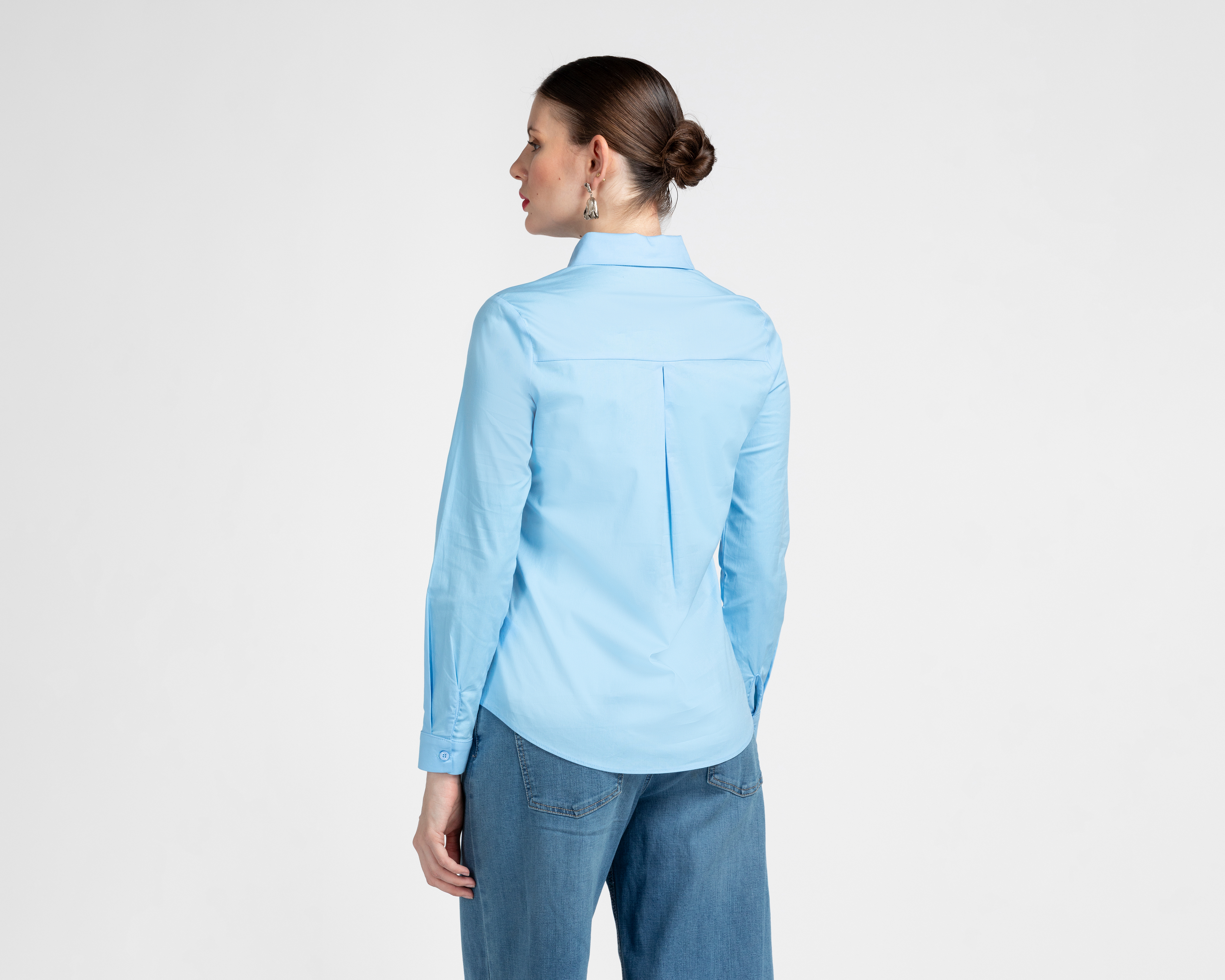 Foto 4 pulgar | Foto 3 | Blusa Manga Larga Sahara para Mujer