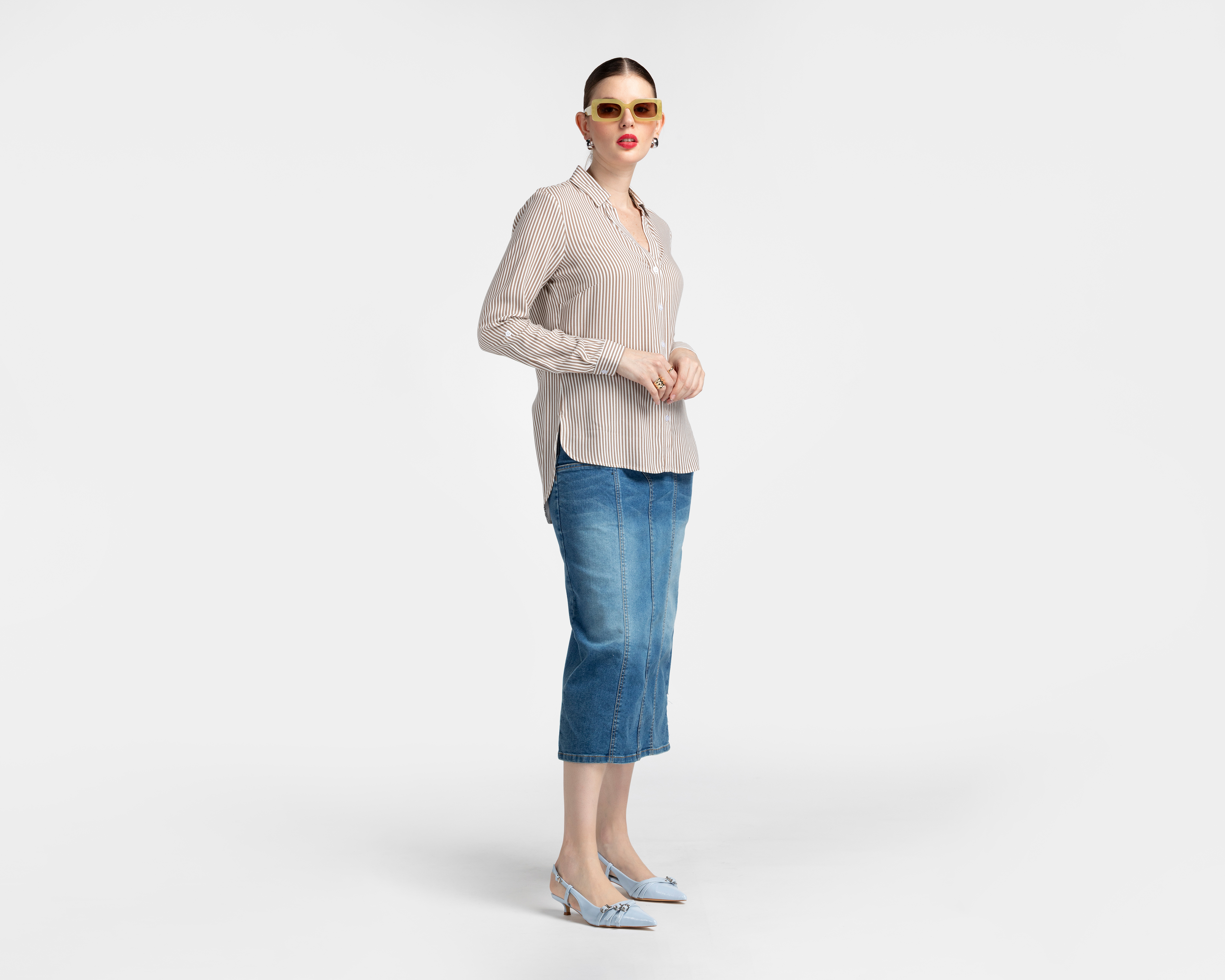 Foto 2 | Foto 2 | Camisa Manga Larga Sahara para Mujer