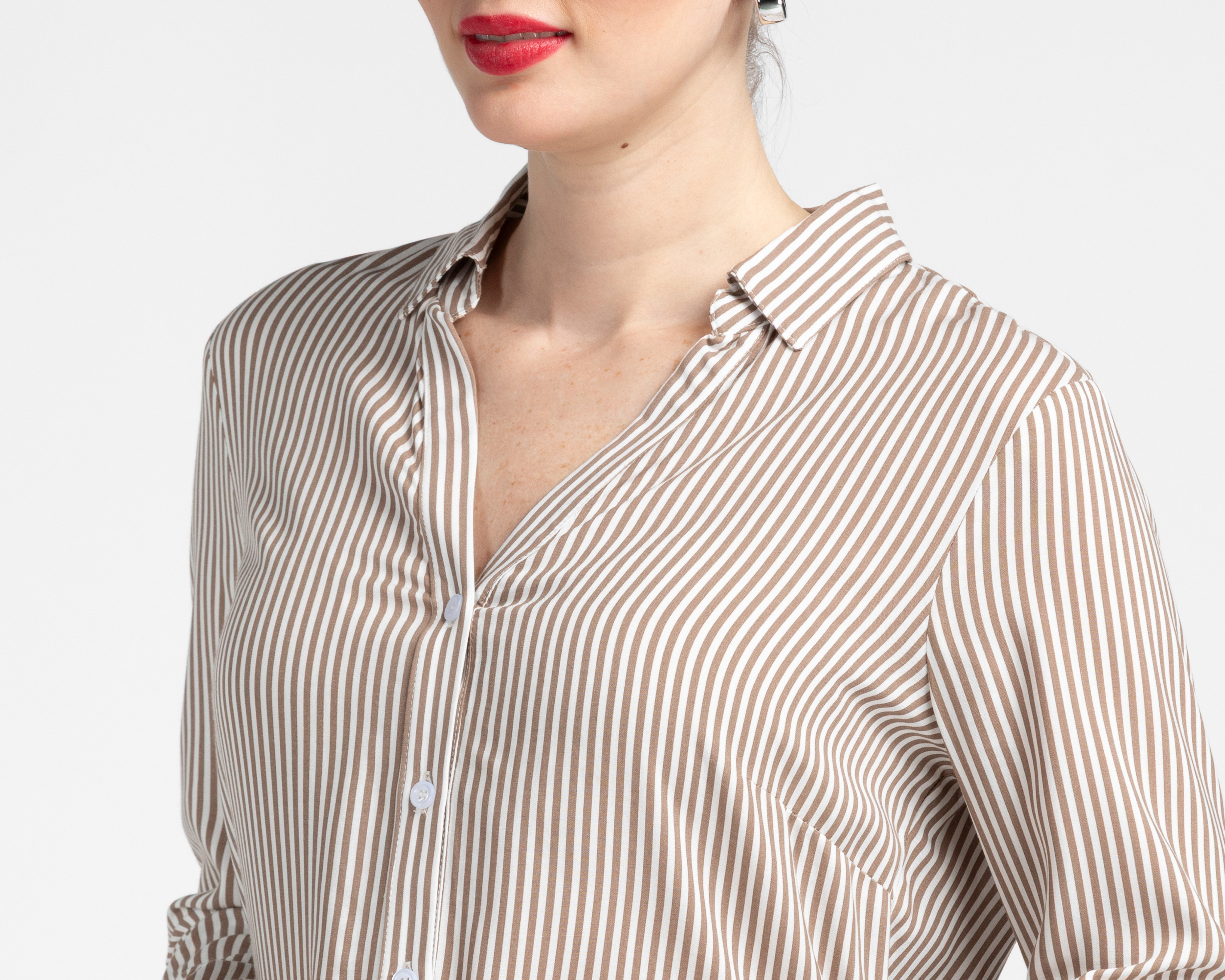 Foto 5 pulgar | Foto 4 | Camisa Manga Larga Sahara para Mujer