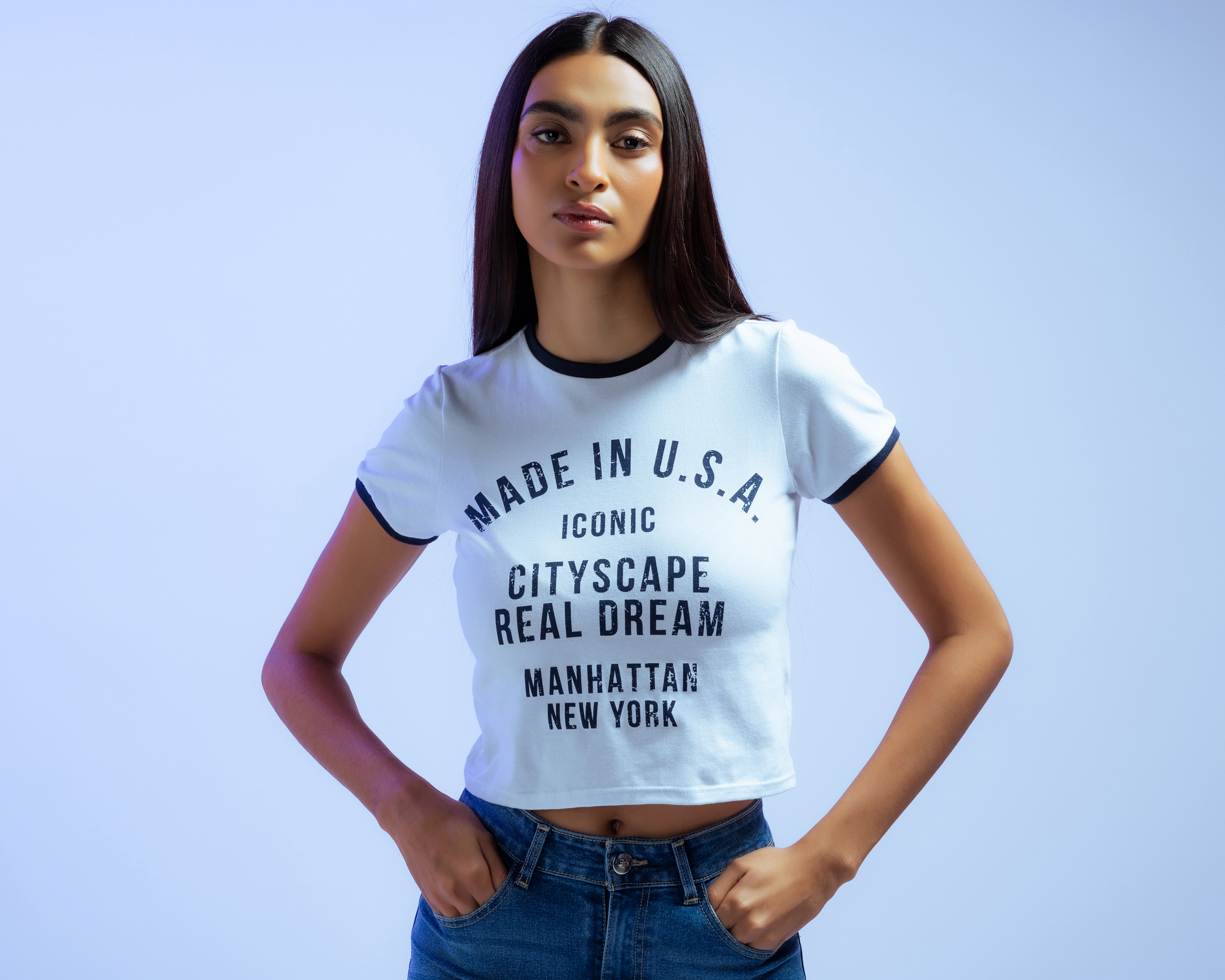 Foto 3 pulgar | Foto 2 | Playera Manga Corta Strona para Mujer