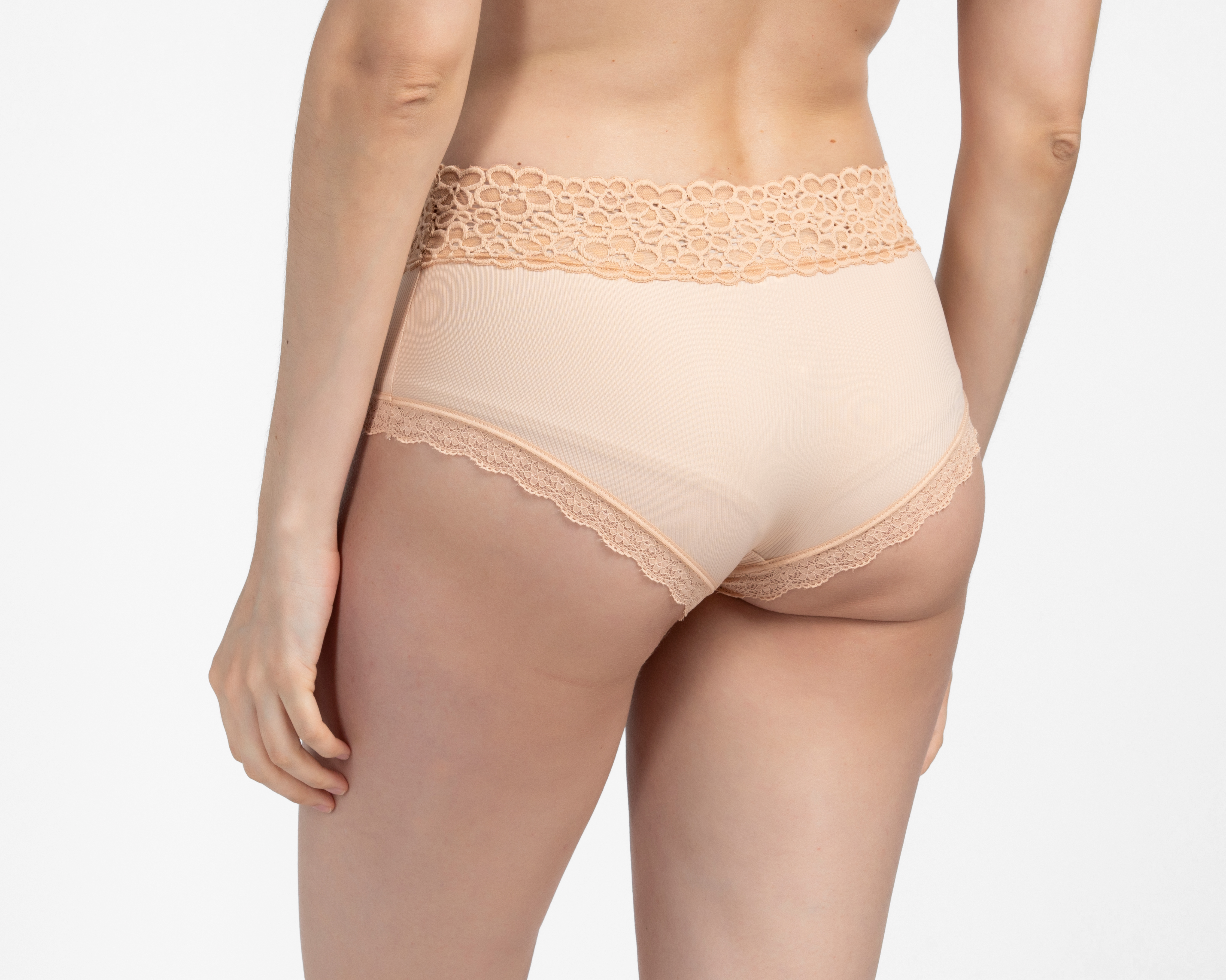 Foto 3 | Foto 3 | Bóxer con Encaje Frescura para Mujer 3 Piezas