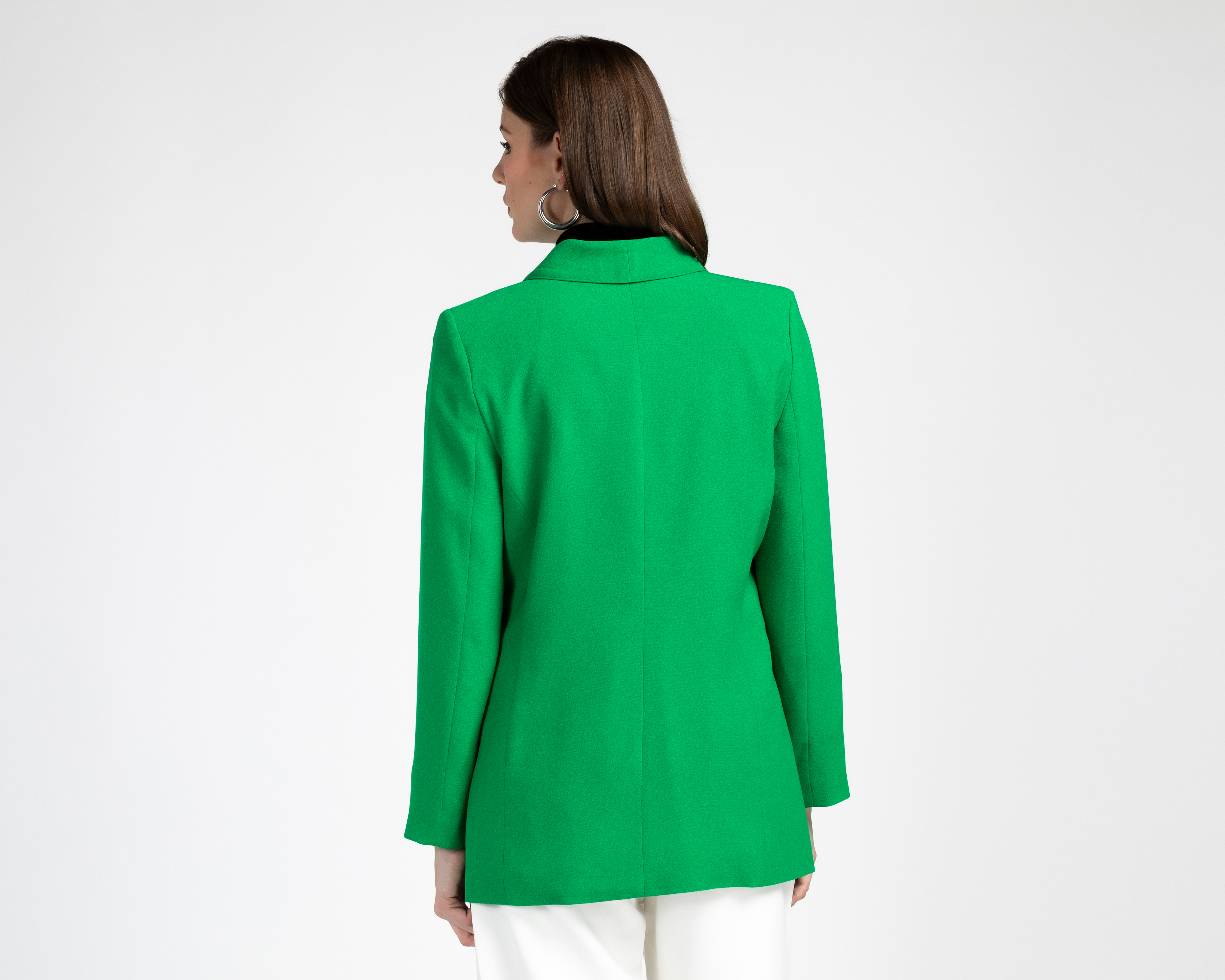 Foto 4 pulgar | Foto 3 | Blazer Verde Charme para Mujer