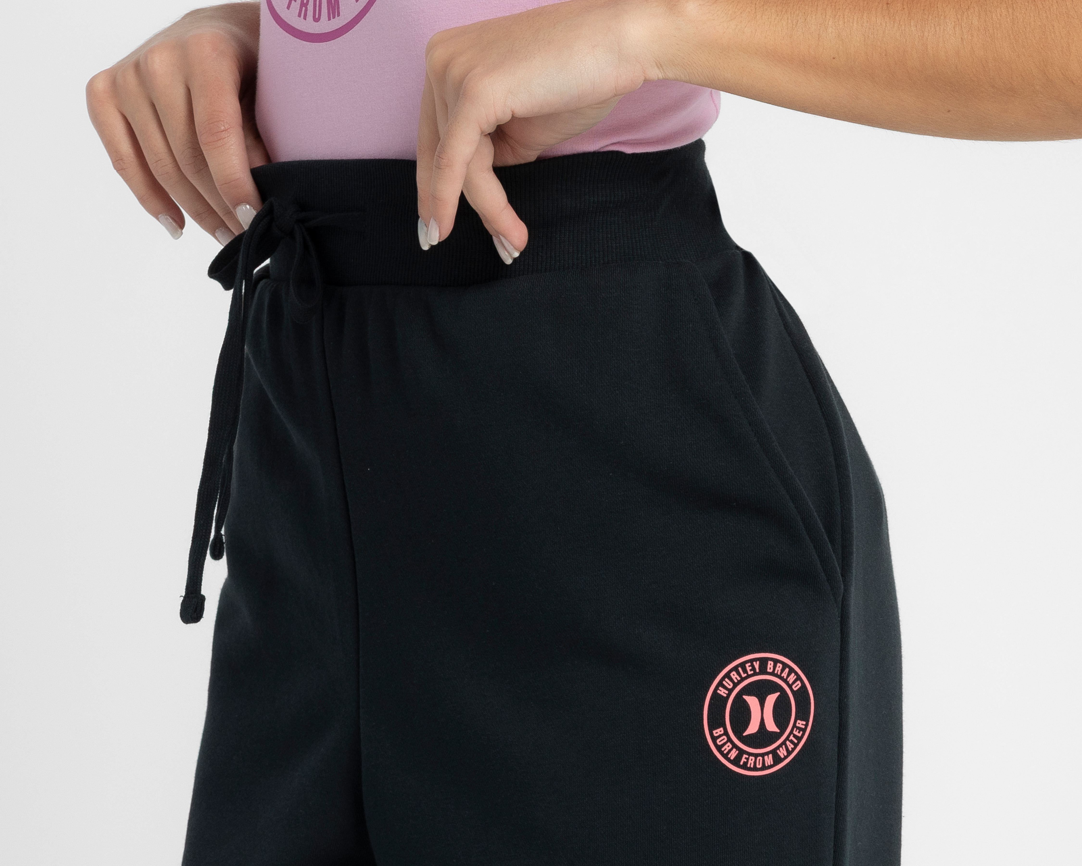 Foto 4 | Foto 4 | Jogger Hurley Negro para Mujer