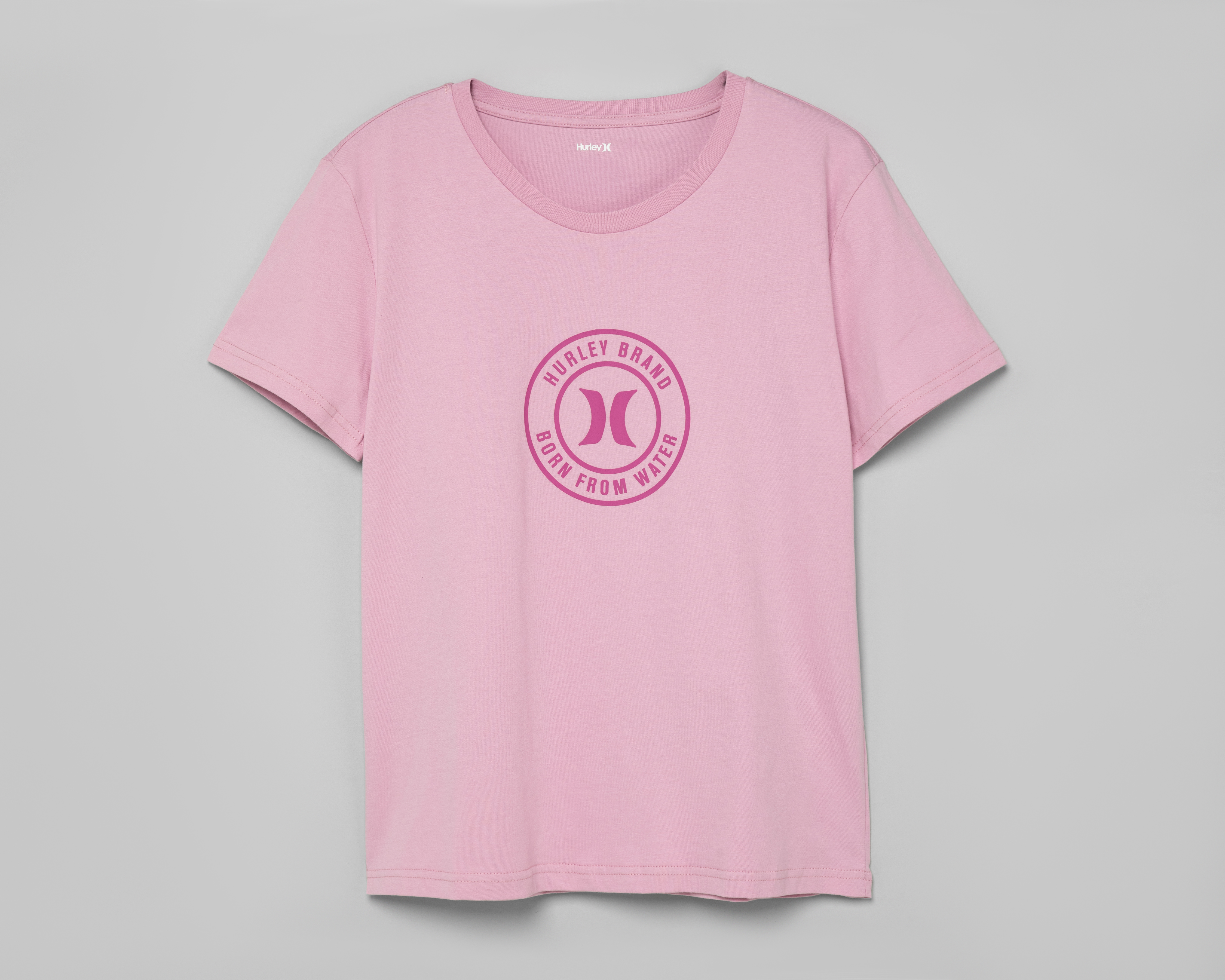 Foto 2 pulgar | Foto 1 | Playera Manga Corta Hurley para Mujer