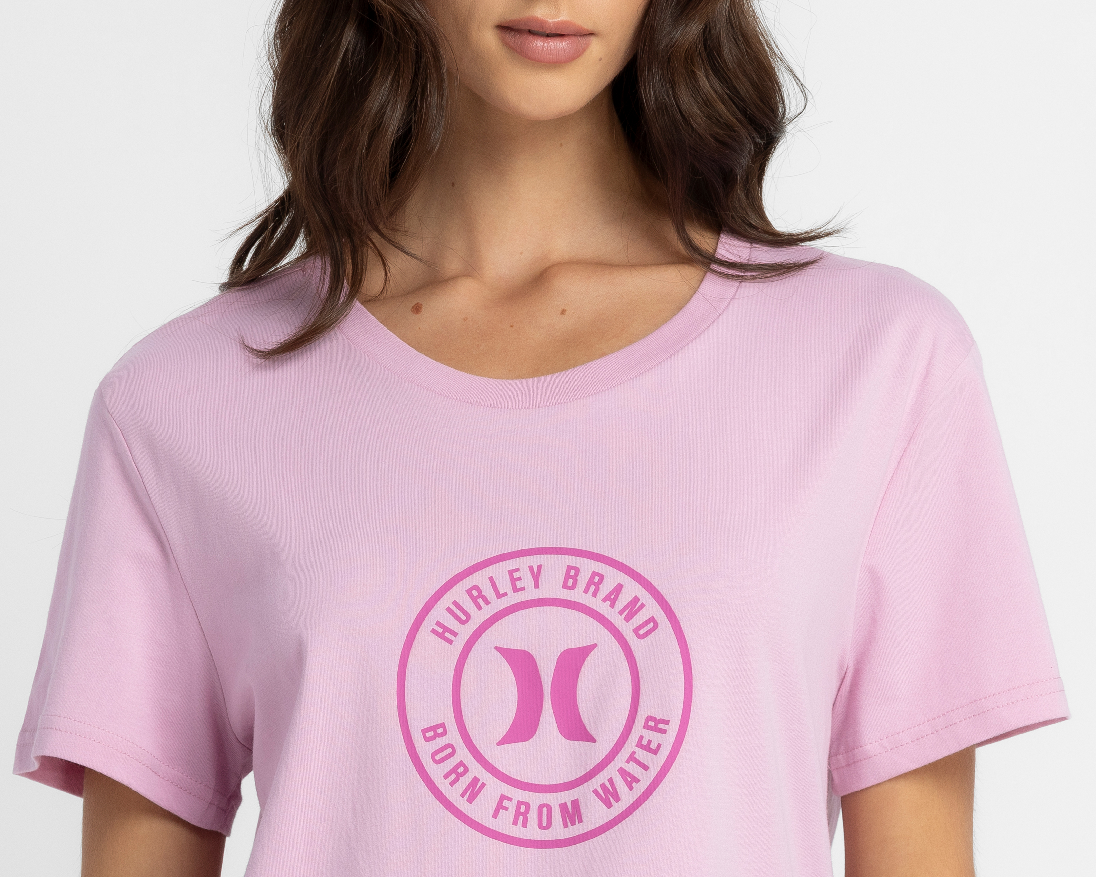 Foto 5 pulgar | Foto 4 | Playera Manga Corta Hurley para Mujer