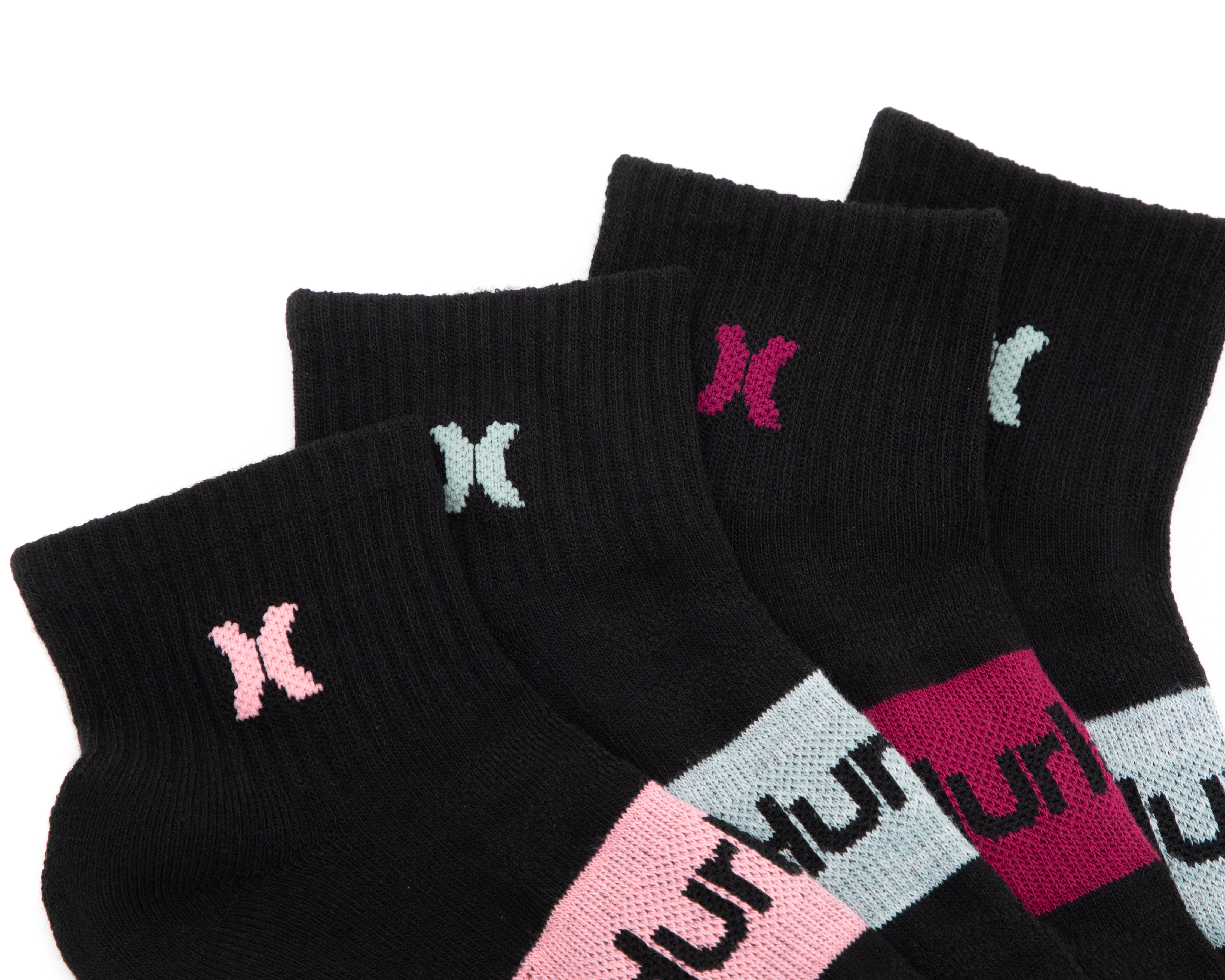 Foto 3 pulgar | Foto 2 | Calcetas Deportivas Hurley para Mujer 8 Pares