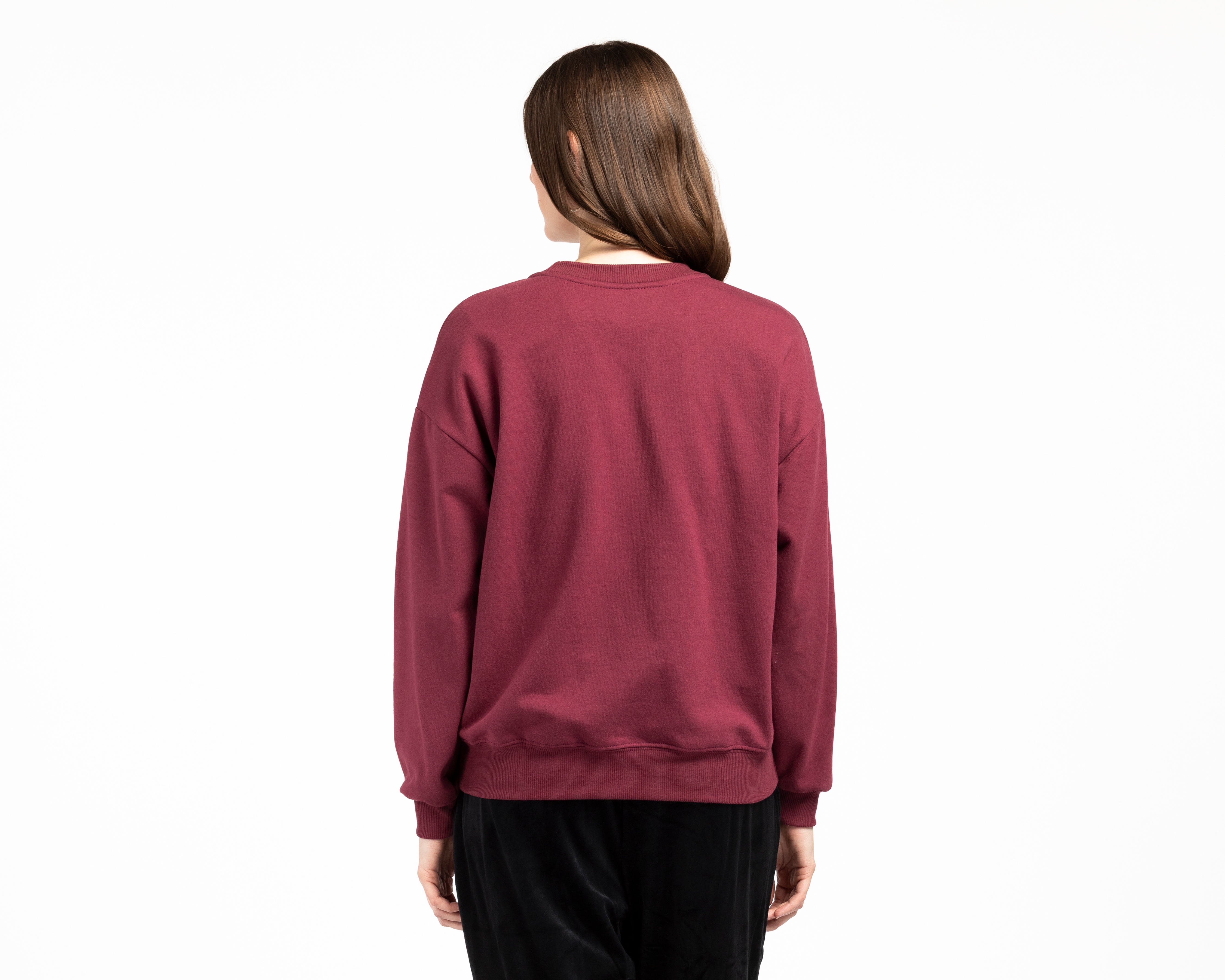 Foto 4 pulgar | Foto 3 | Sudadera Vino Sahara para Mujer
