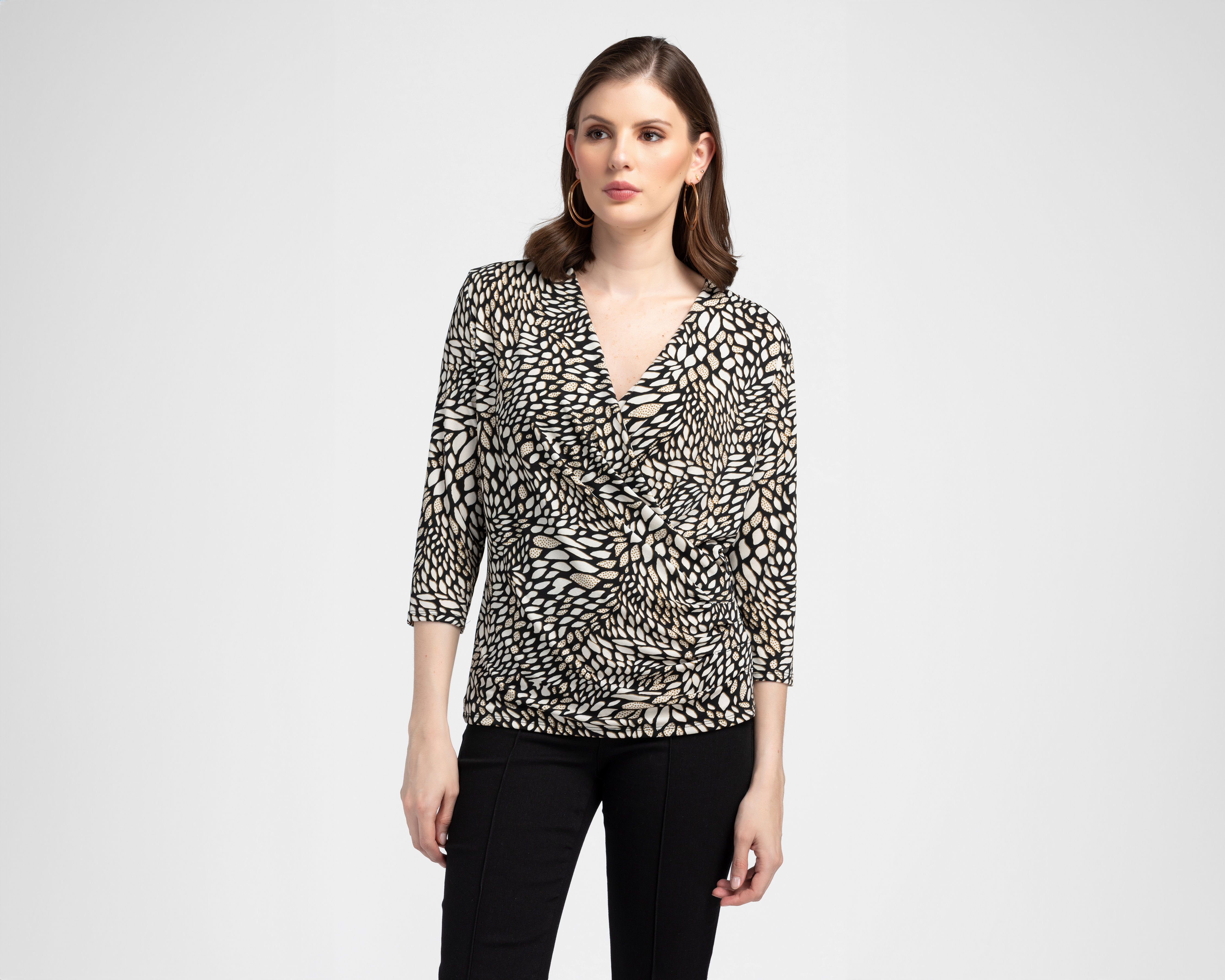 Foto 1 | Foto 1 | Blusa Manga 3/4 Charme para Mujer