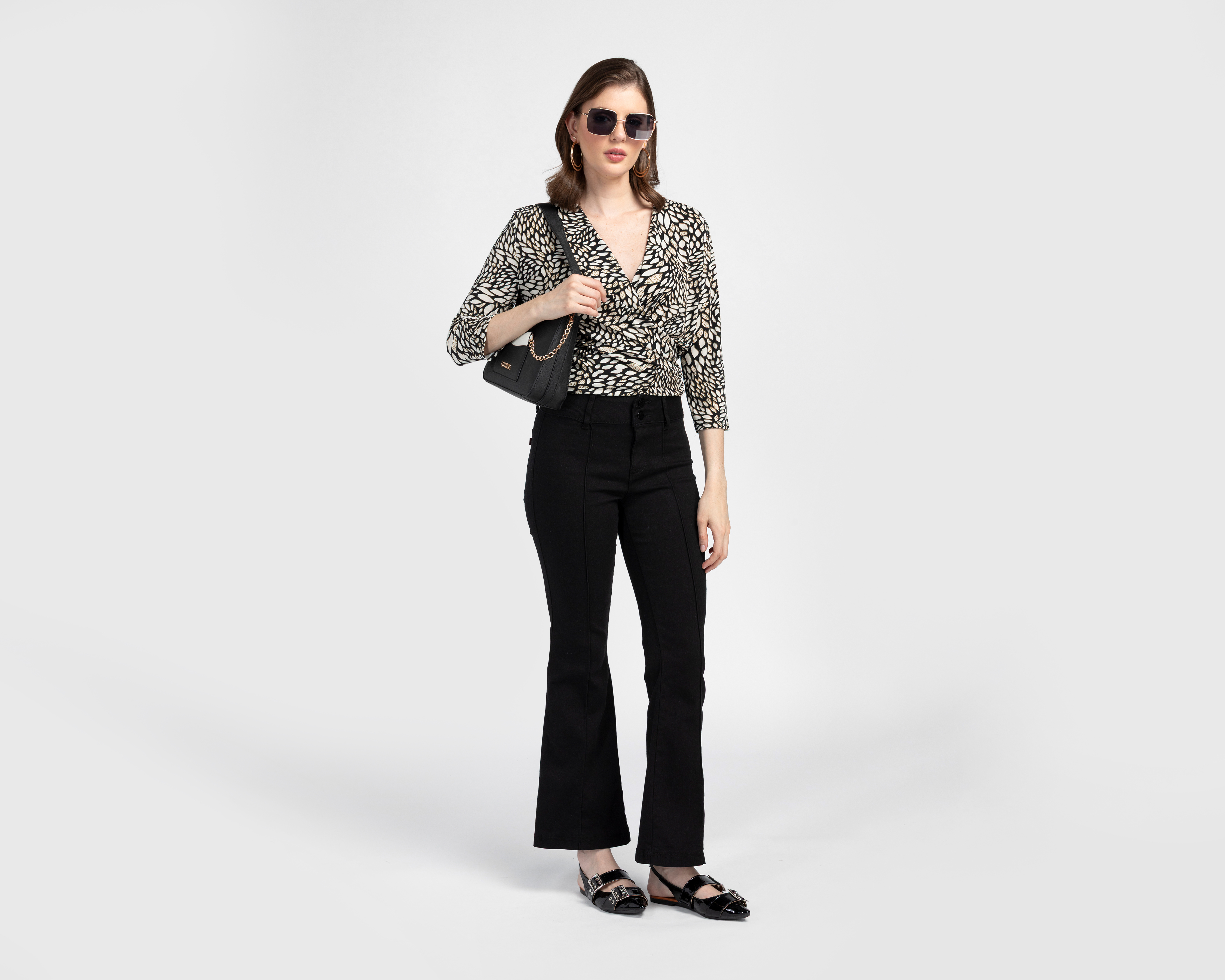 Foto 2 | Foto 2 | Blusa Manga 3/4 Charme para Mujer