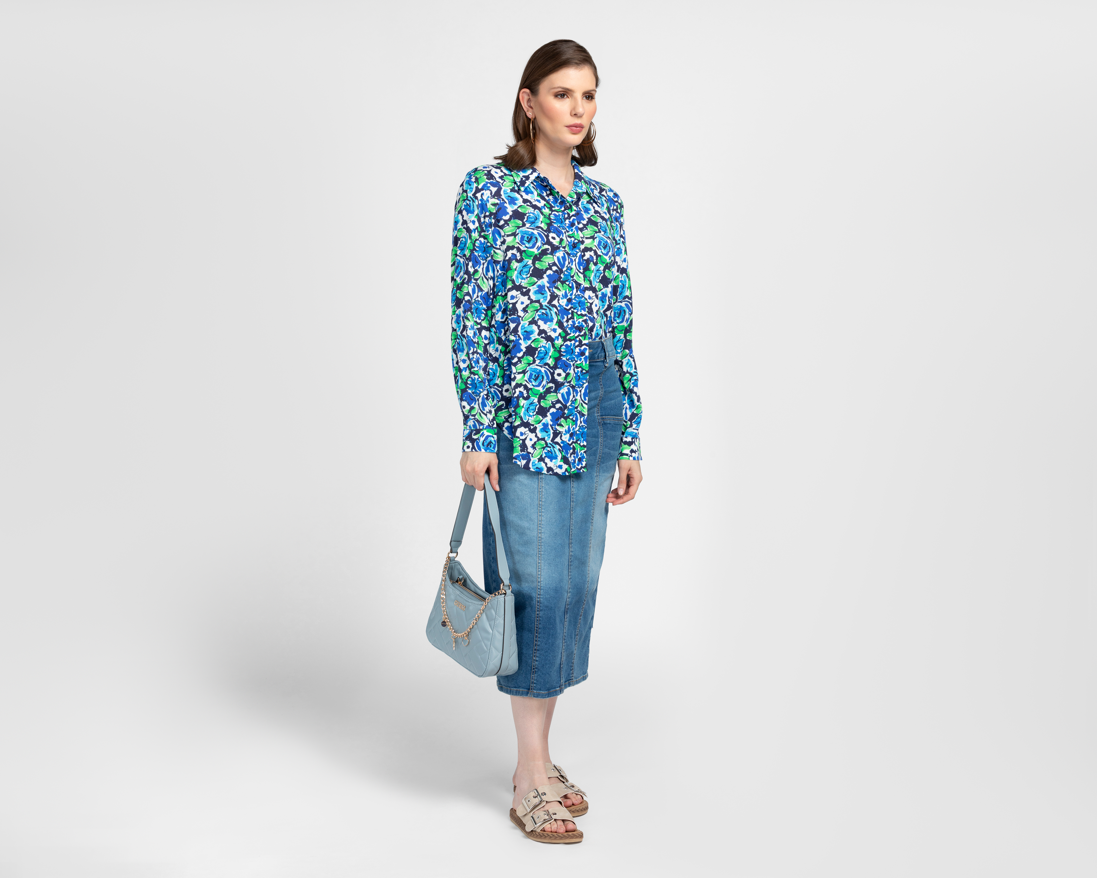 Foto 3 pulgar | Foto 2 | Blusa Manga Larga Charme para Mujer