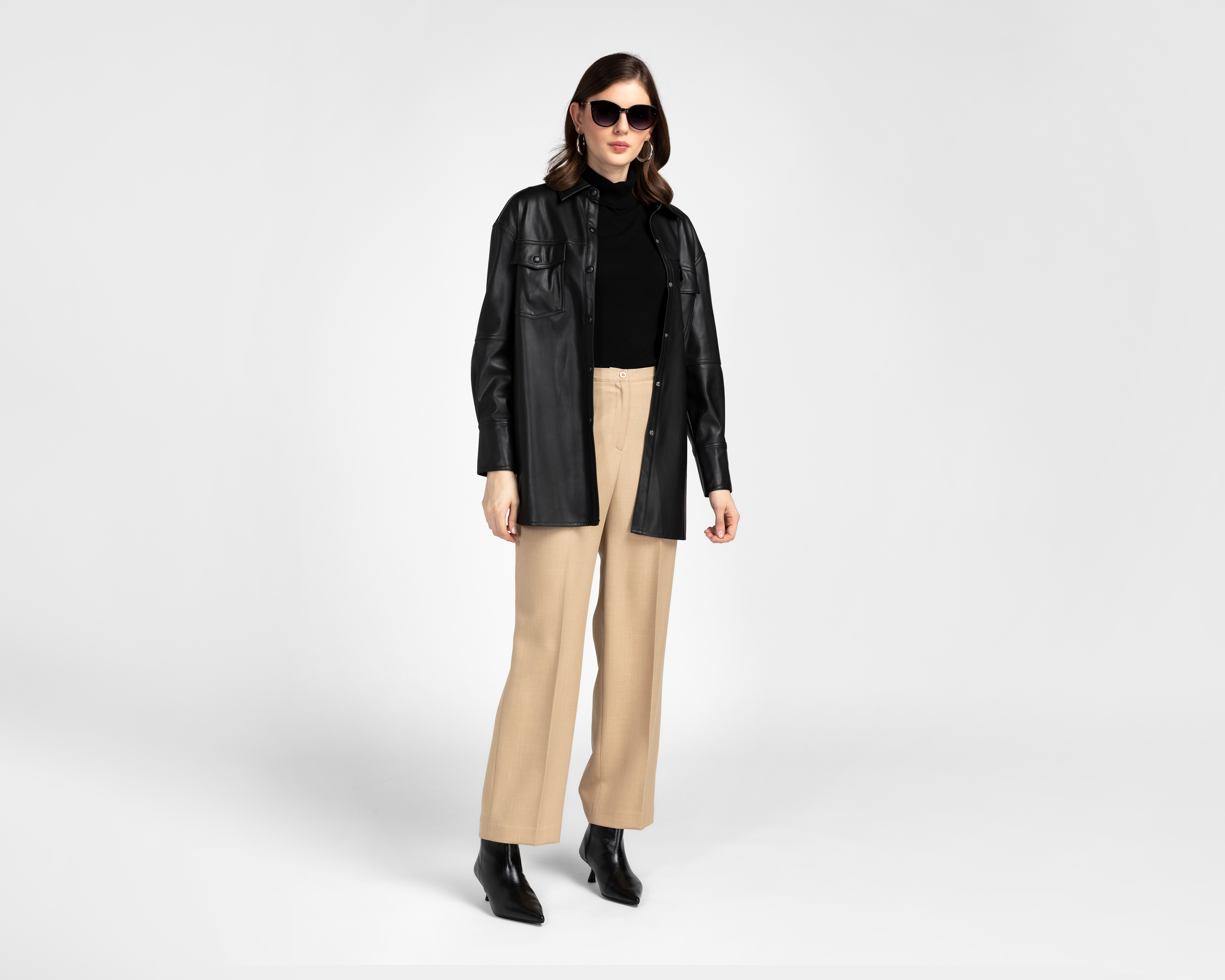 Foto 2 | Foto 2 | Pantalón de Vestir Charme Recto para Mujer