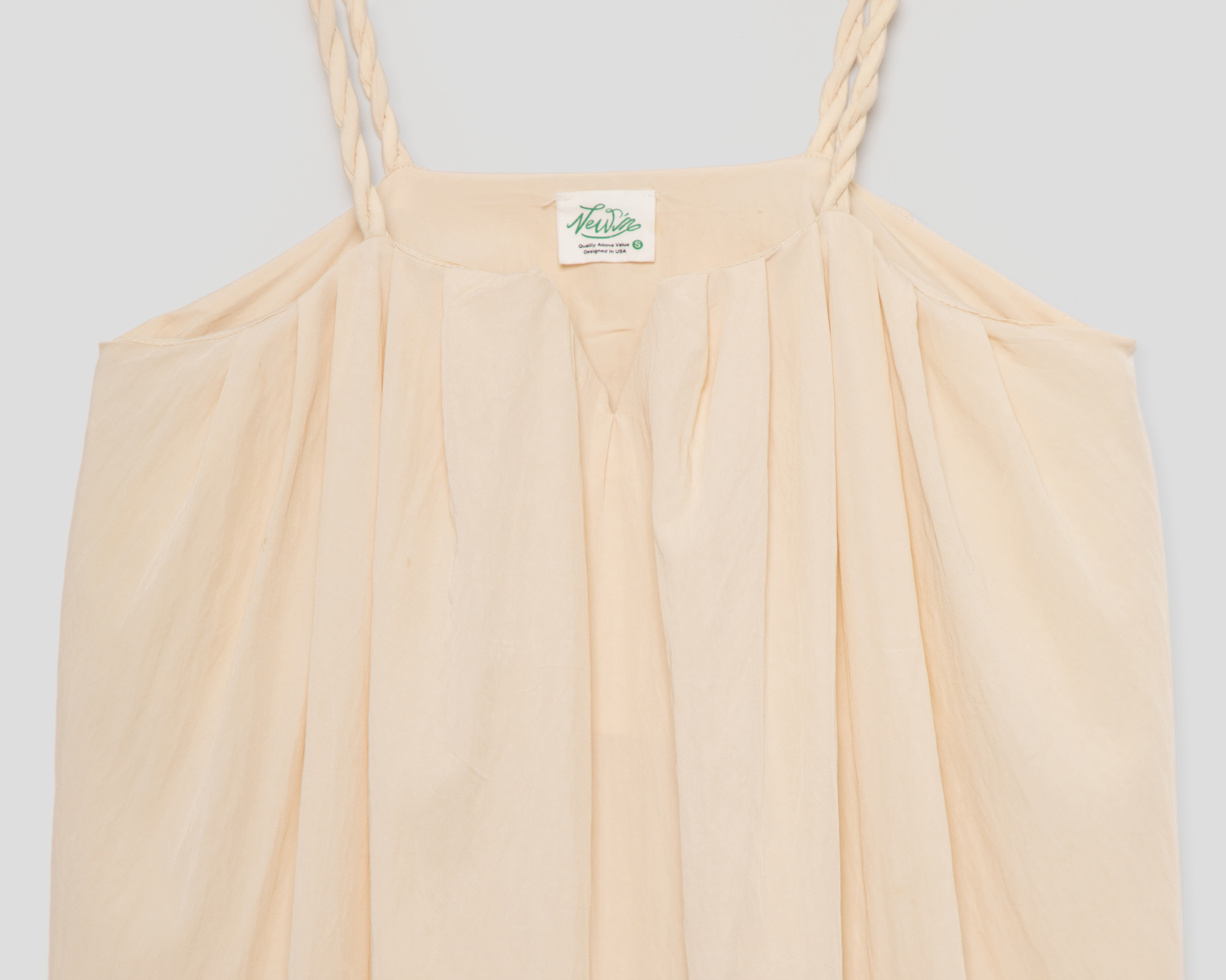 Foto 3 | Foto 3 | Vestido de Playa New In Beige sin Mangas Midi para Mujer