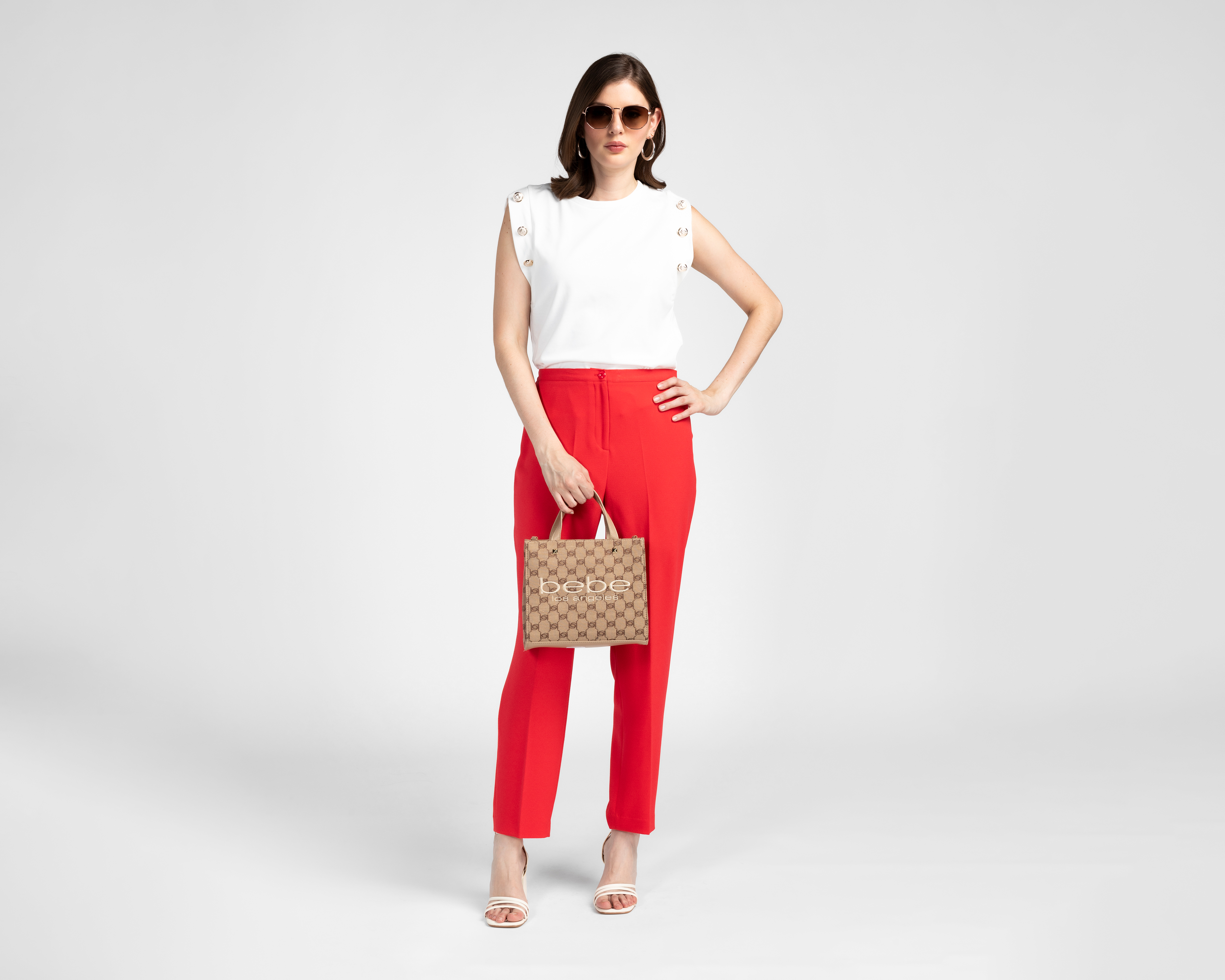 Foto 3 pulgar | Foto 2 | Pantalón de Vestir Charme Recto para Mujer