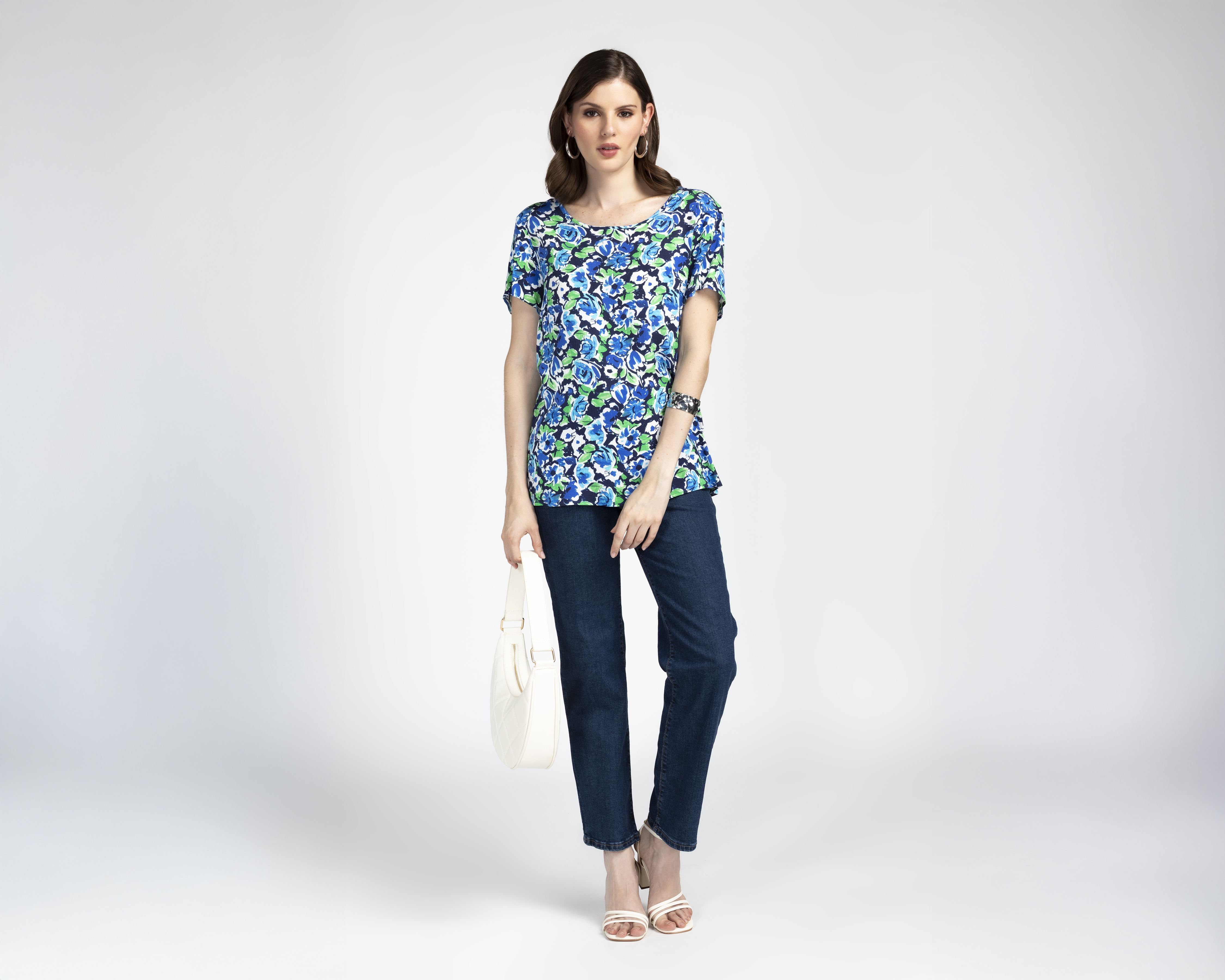 Foto 2 | Foto 2 | Blusa Azul Charme para Mujer