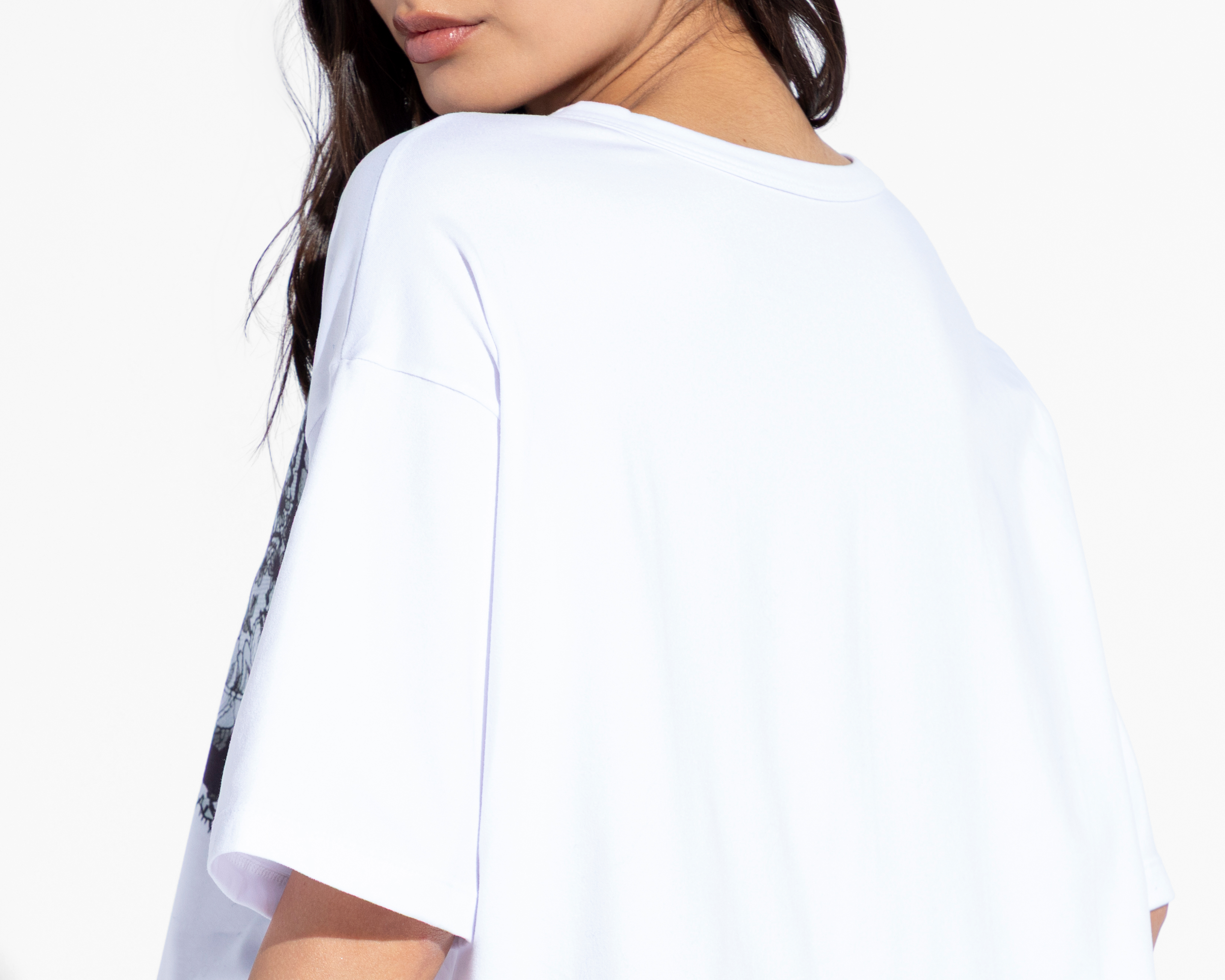 Foto 5 | Foto 5 | Playera Blanca Strona para Mujer