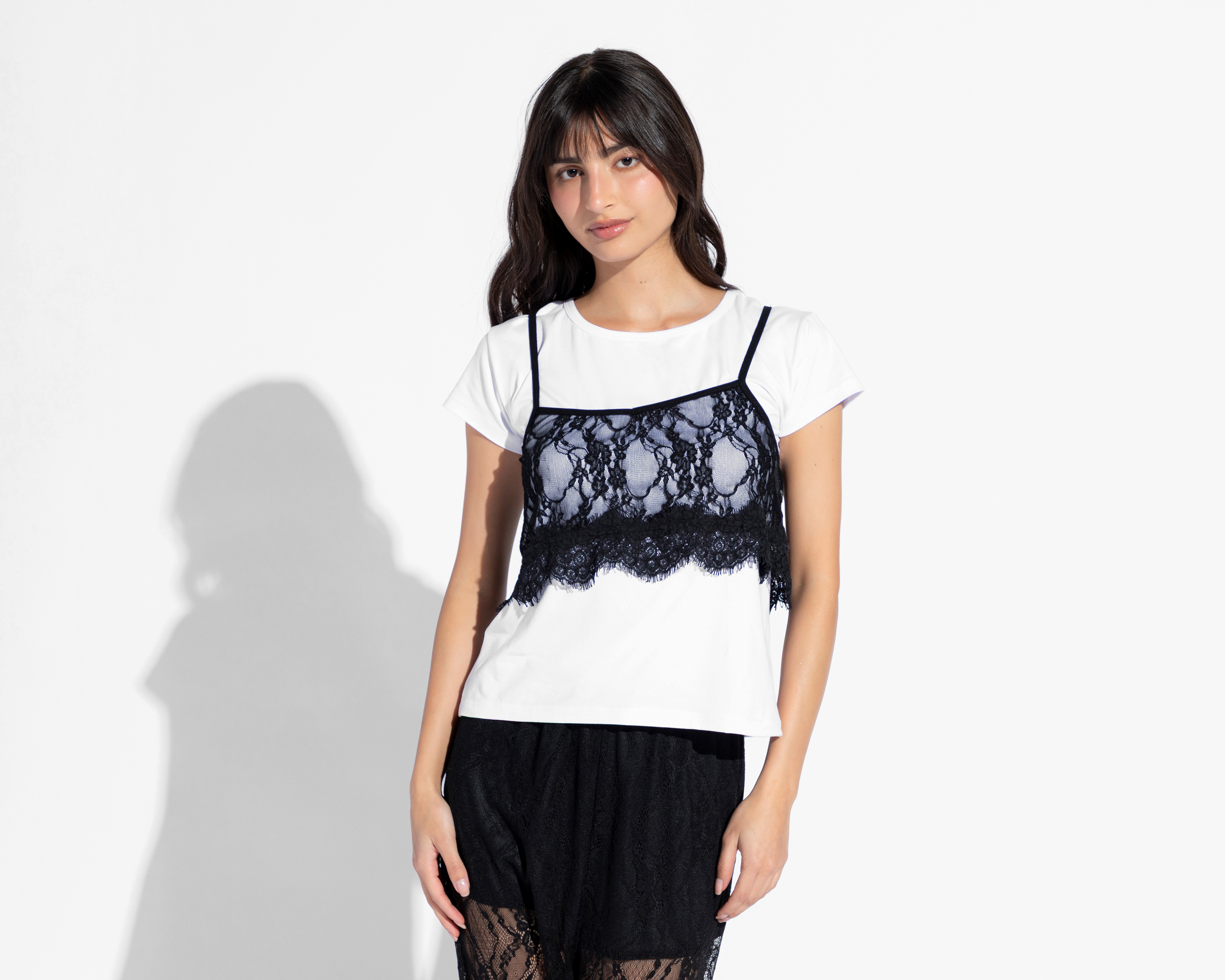 Foto 2 | Foto 2 | Playera Blanca Strona para Mujer