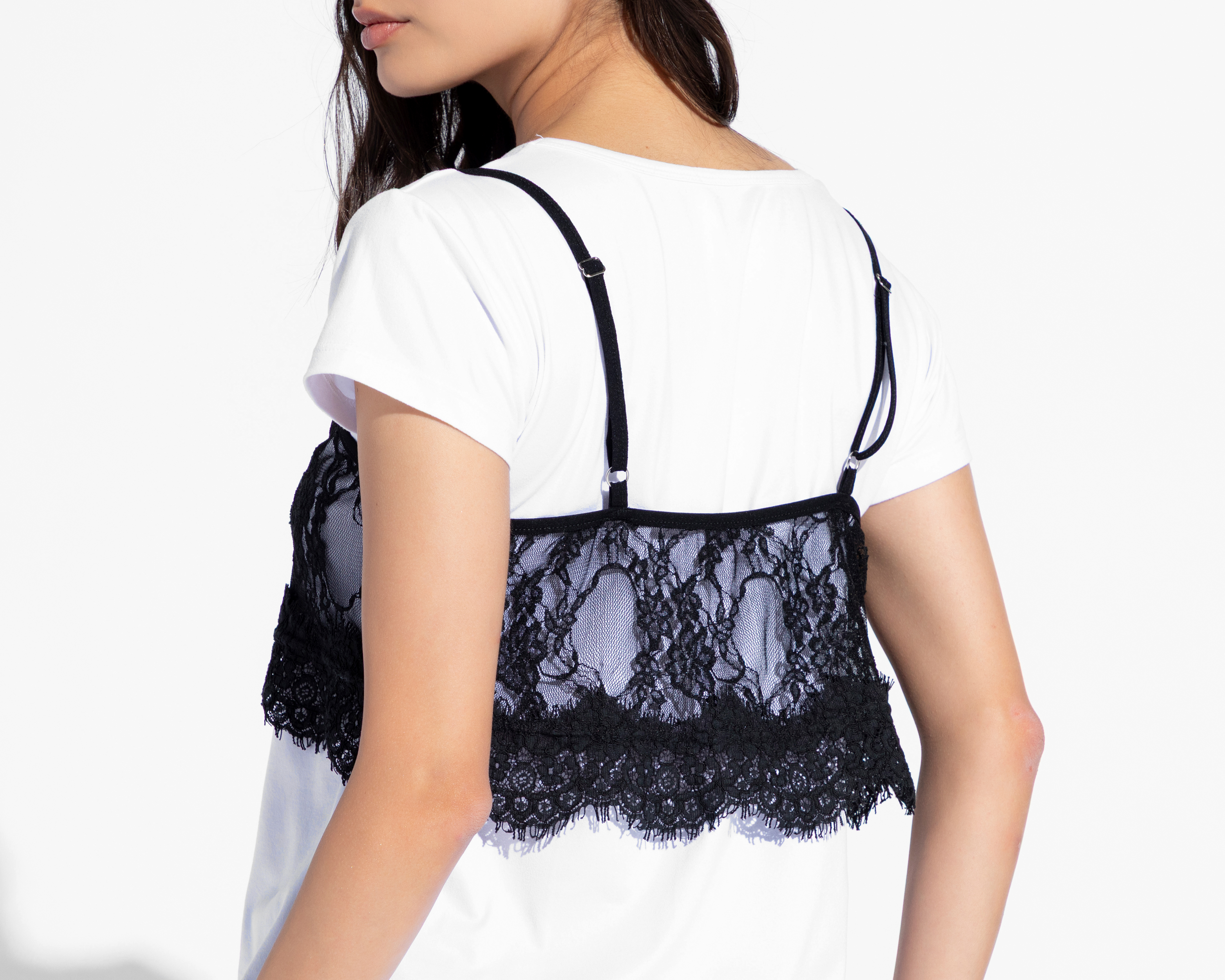 Foto 6 pulgar | Foto 5 | Playera Blanca Strona para Mujer