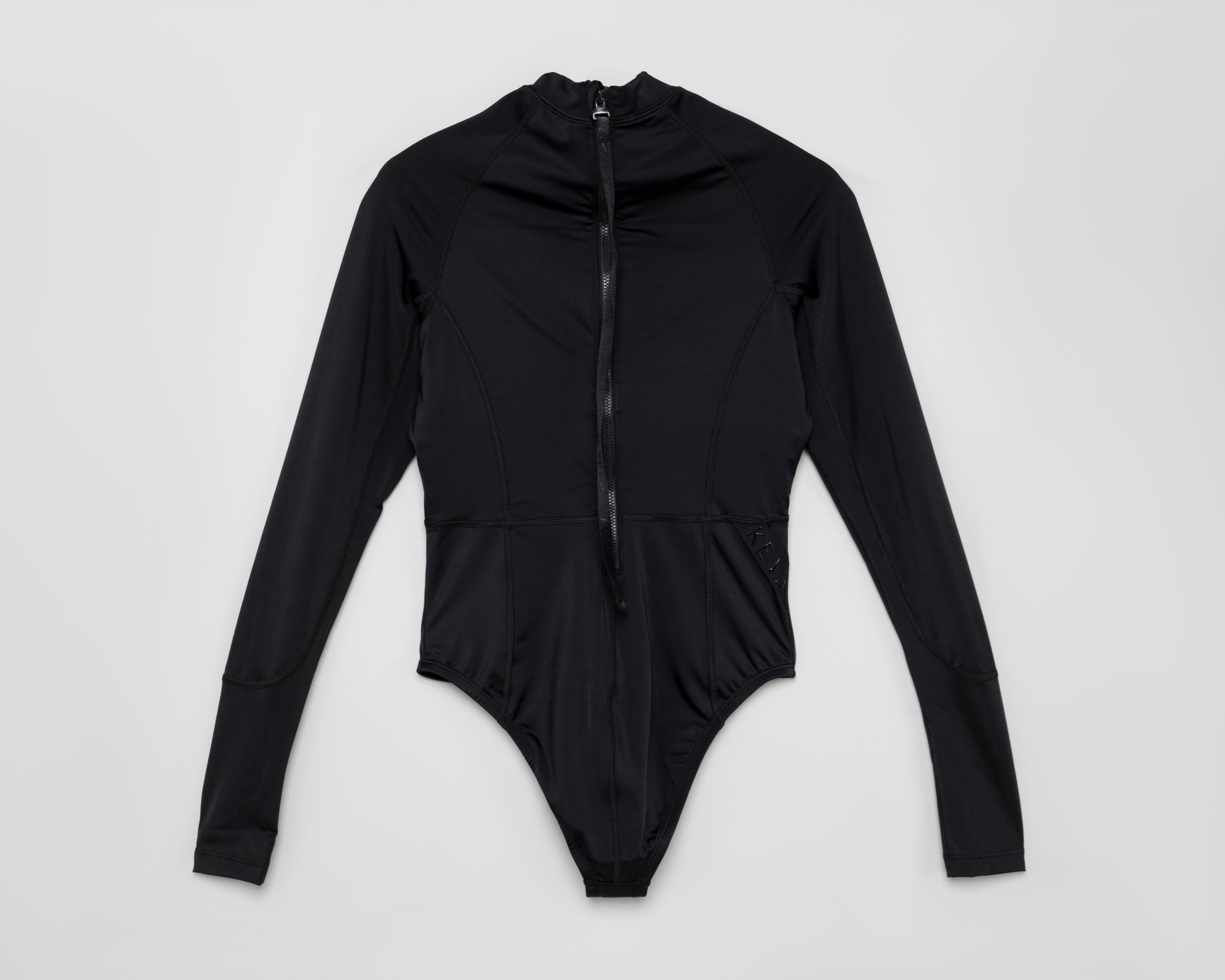 Foto 2 | Foto 2 | Traje de Baño Completo Nike Negro para Mujer