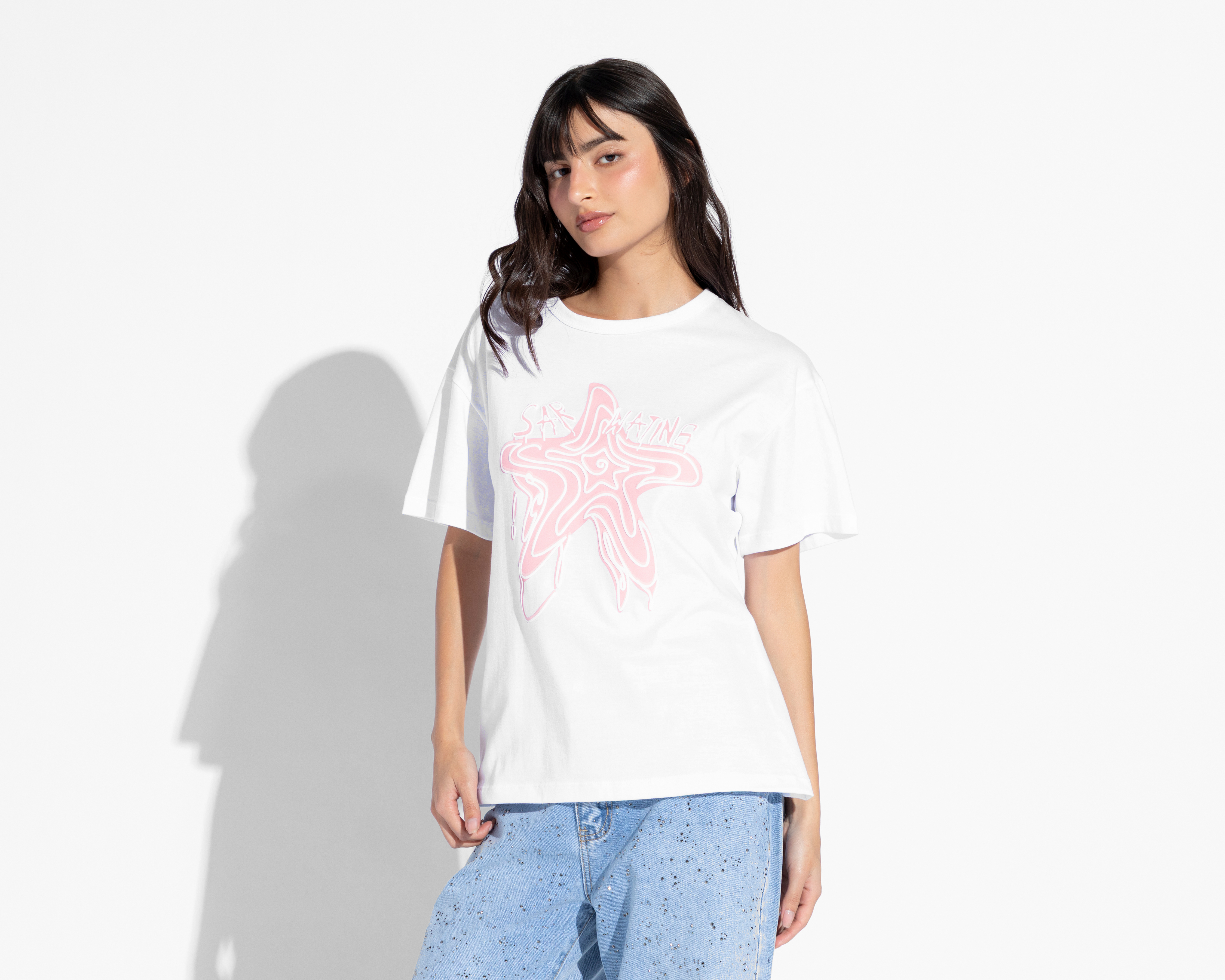 Foto 2 | Foto 2 | Playera Blanca Strona para Mujer