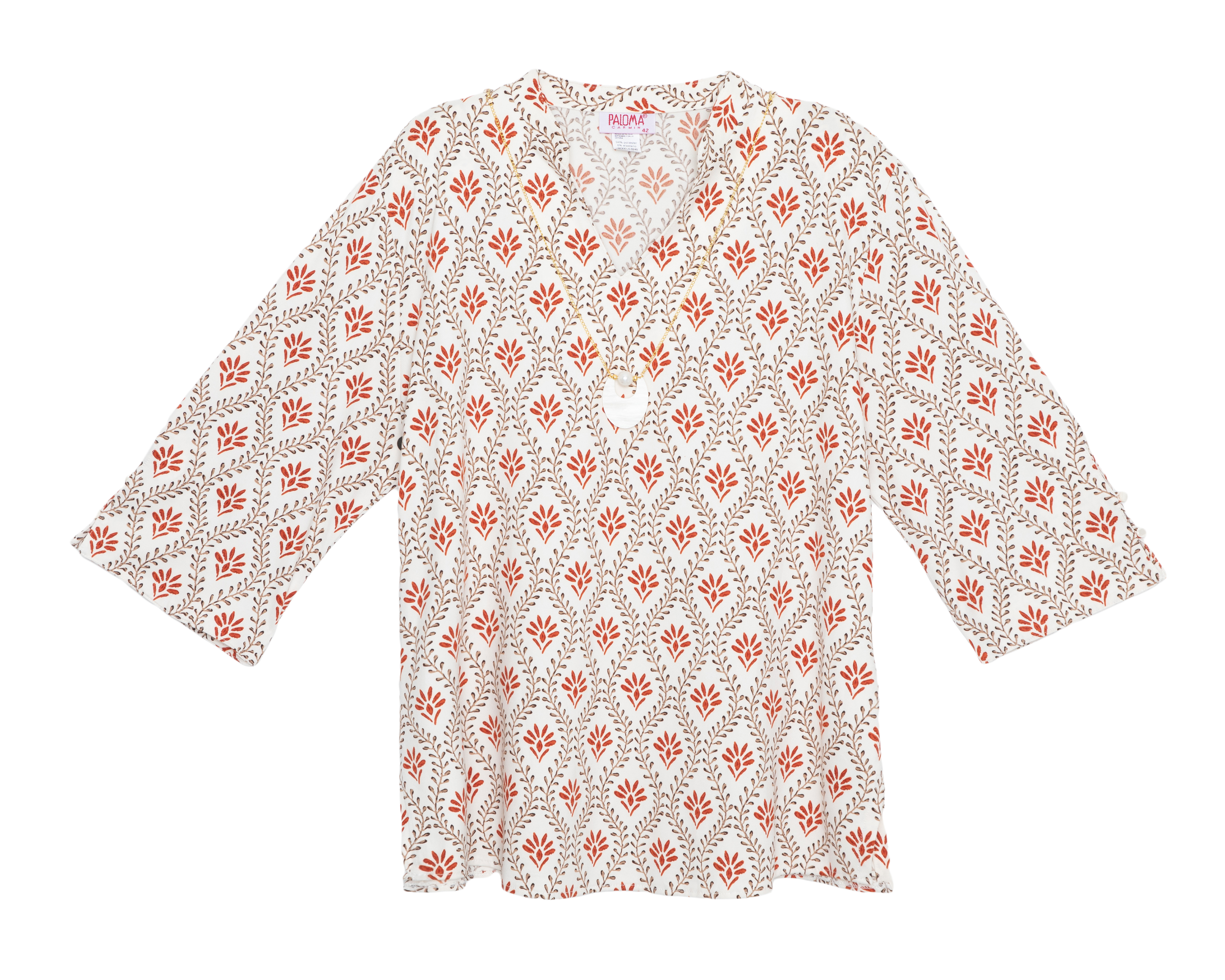 Foto 2 pulgar | Foto 1 | Blusa Floral Paloma para Mujer