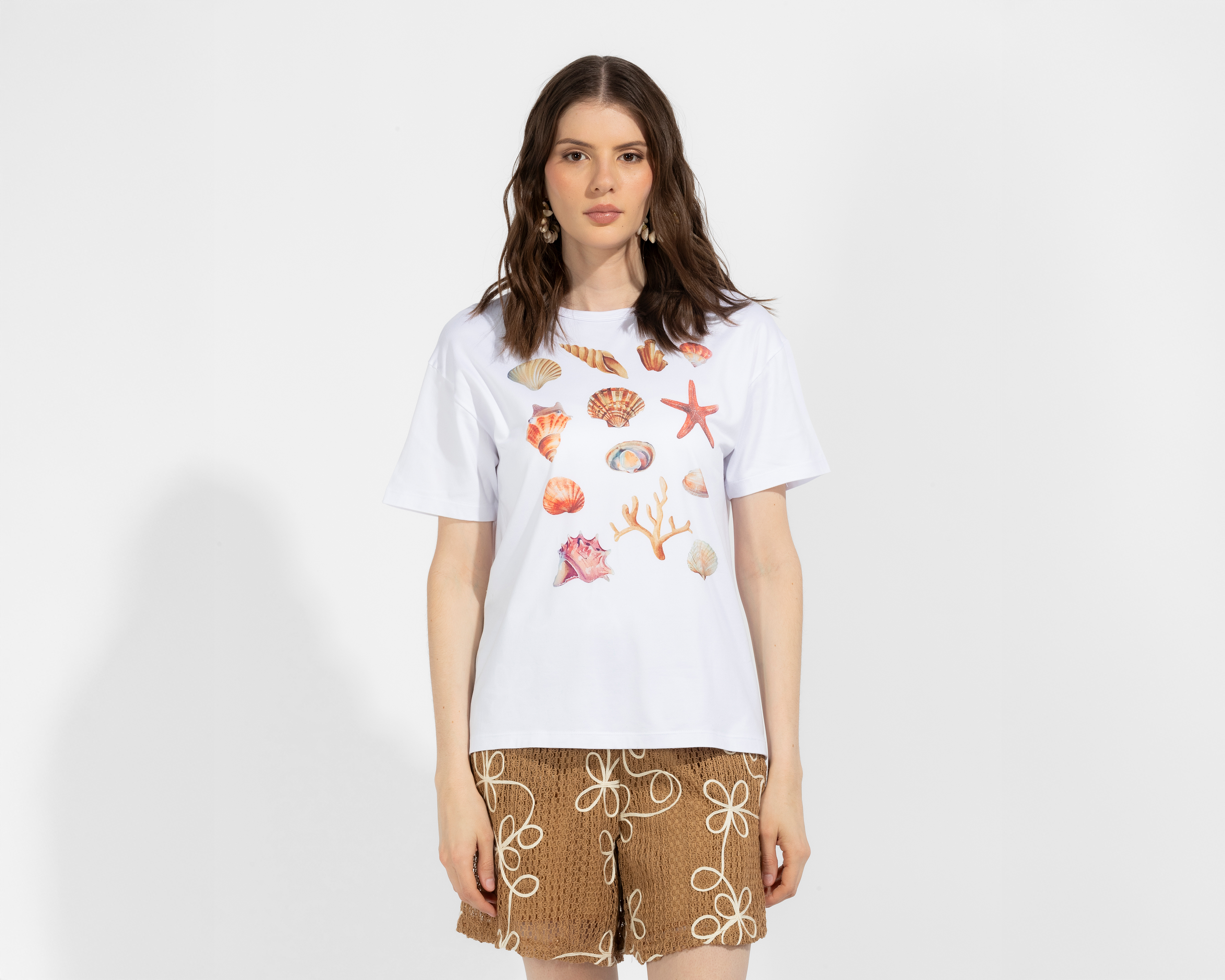 Playera Blanca Sahara Juvenil