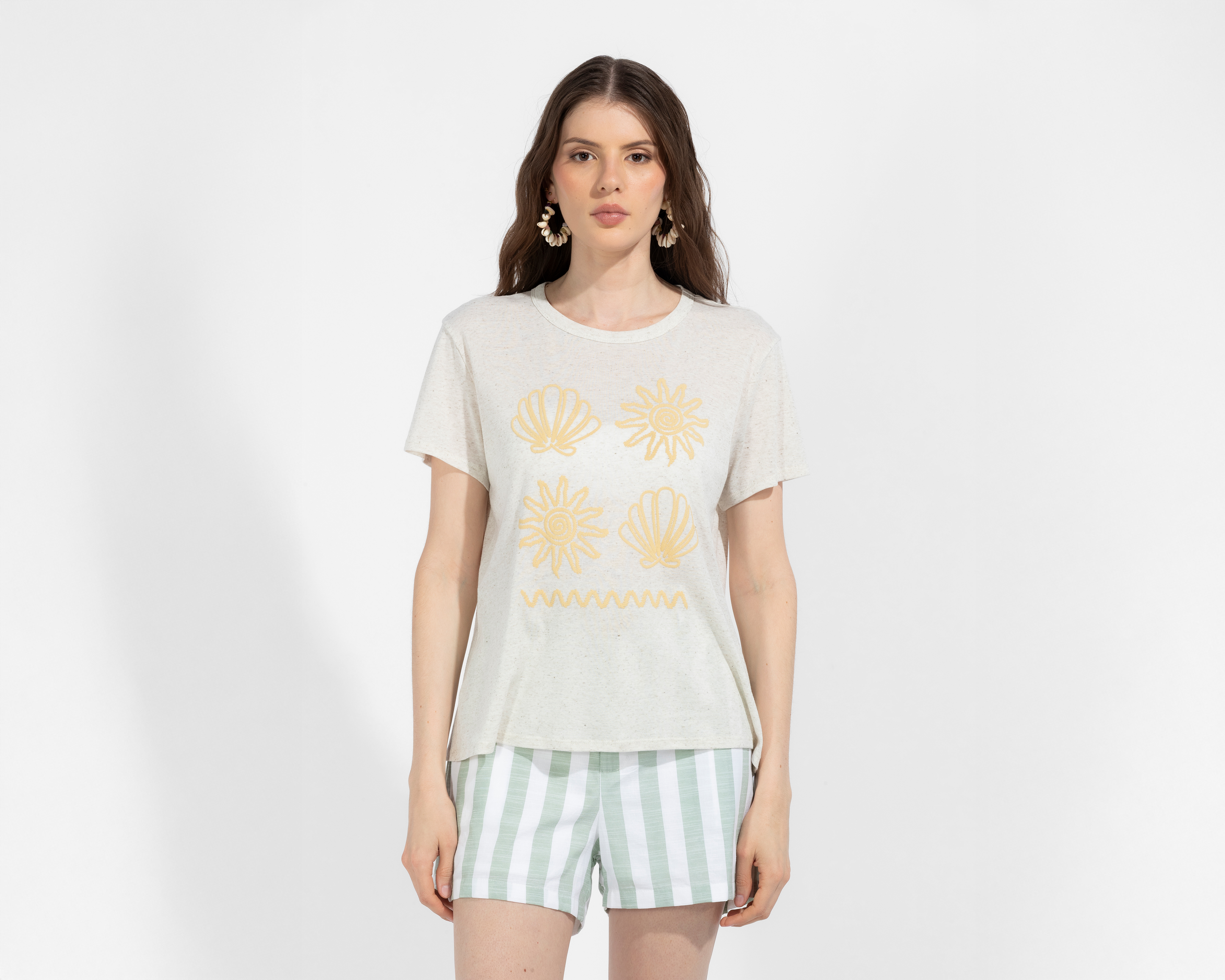 Foto 2 | Foto 2 | Playera Beige Sahara Juvenil