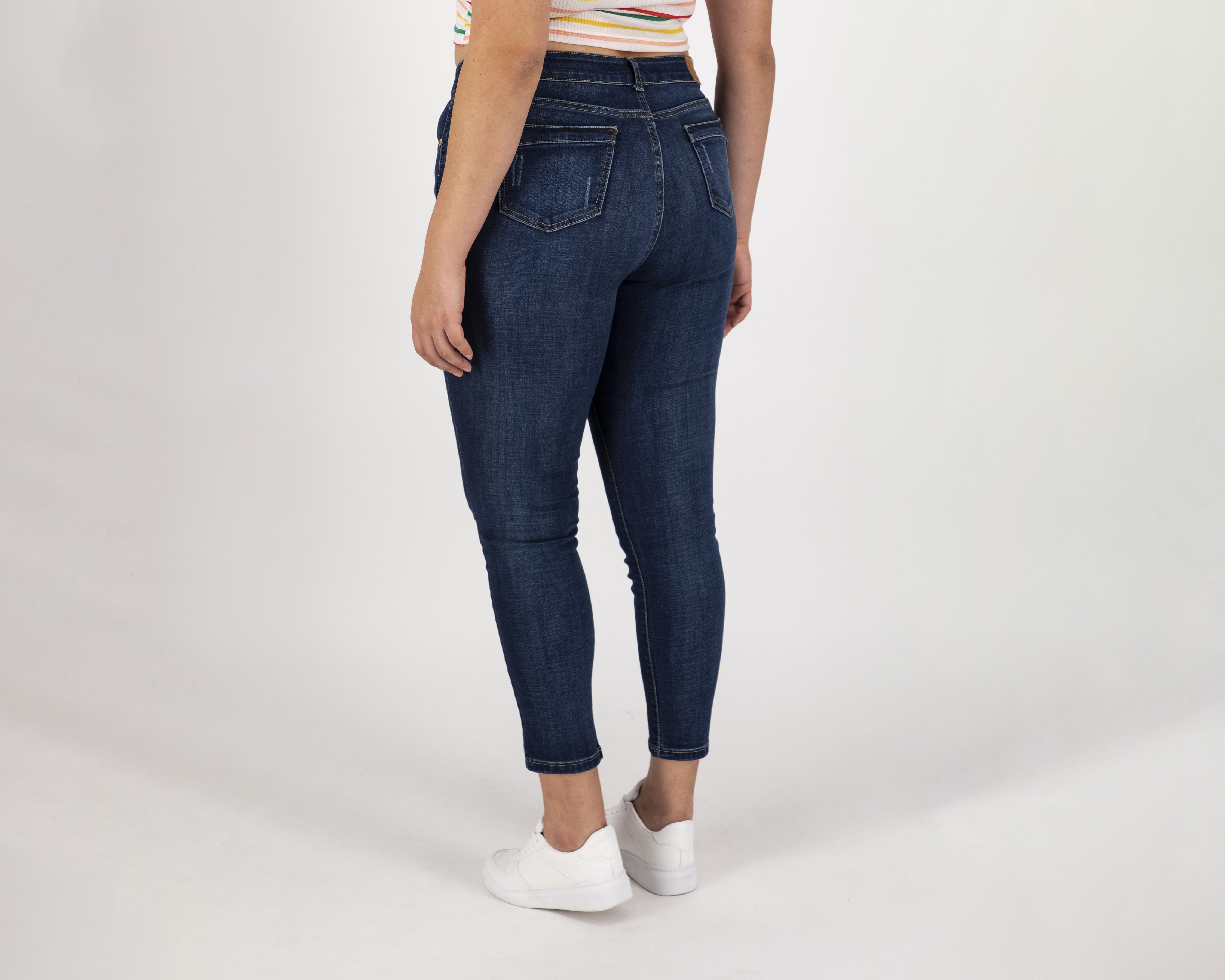 Foto 7 pulgar | Foto 6 | Jeans Slim Fit Refill para Mujer