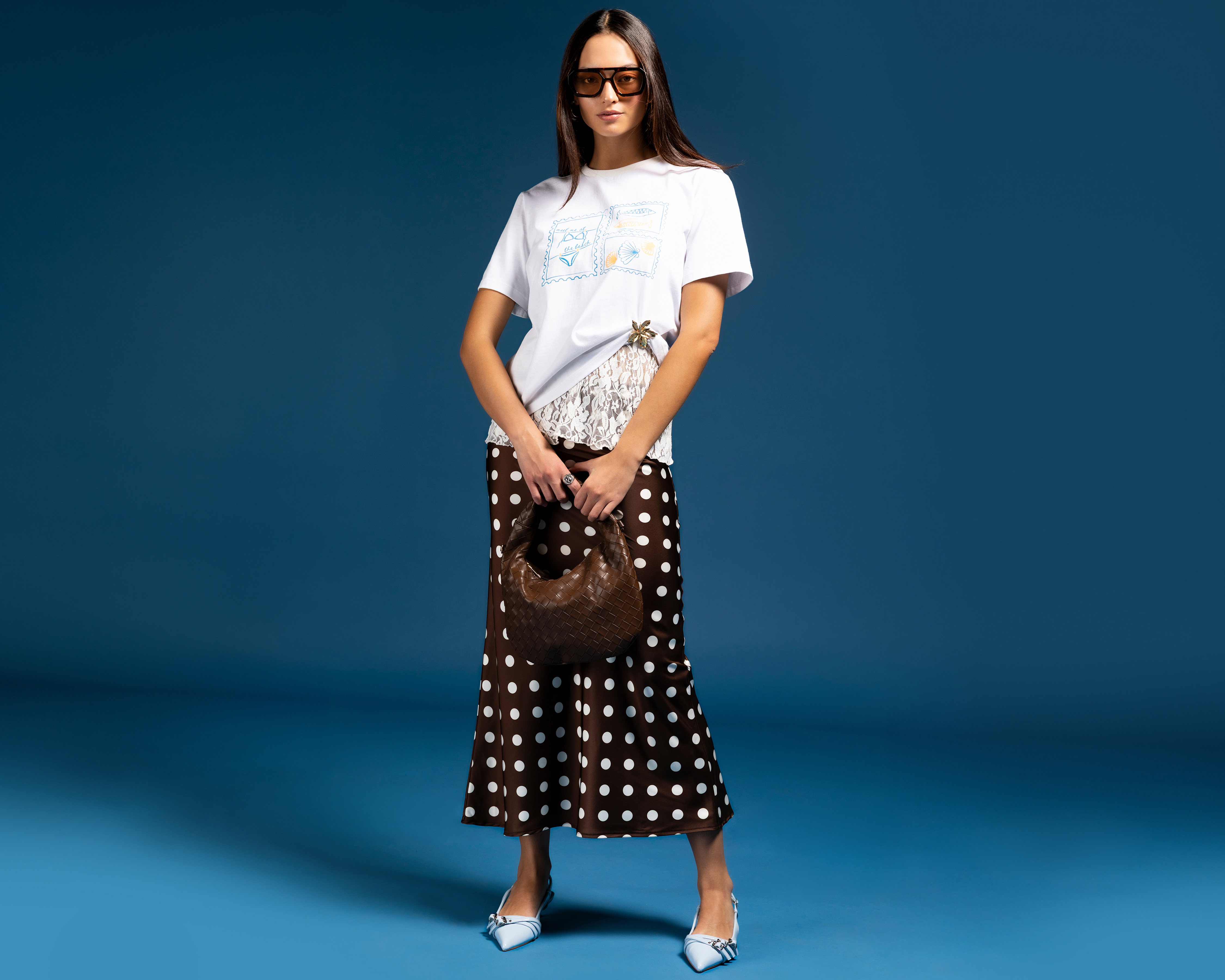 Playera Blanca Strona Juvenil