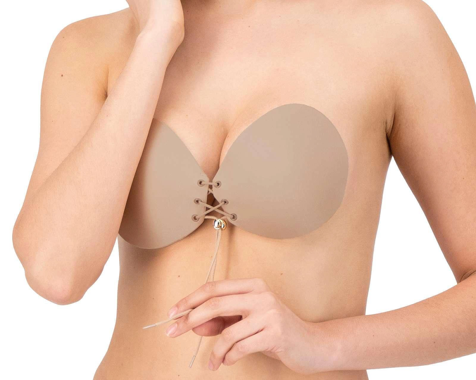 Brasier Eva Tu Estilo íntimo Adhesivo de Tela para Mujer