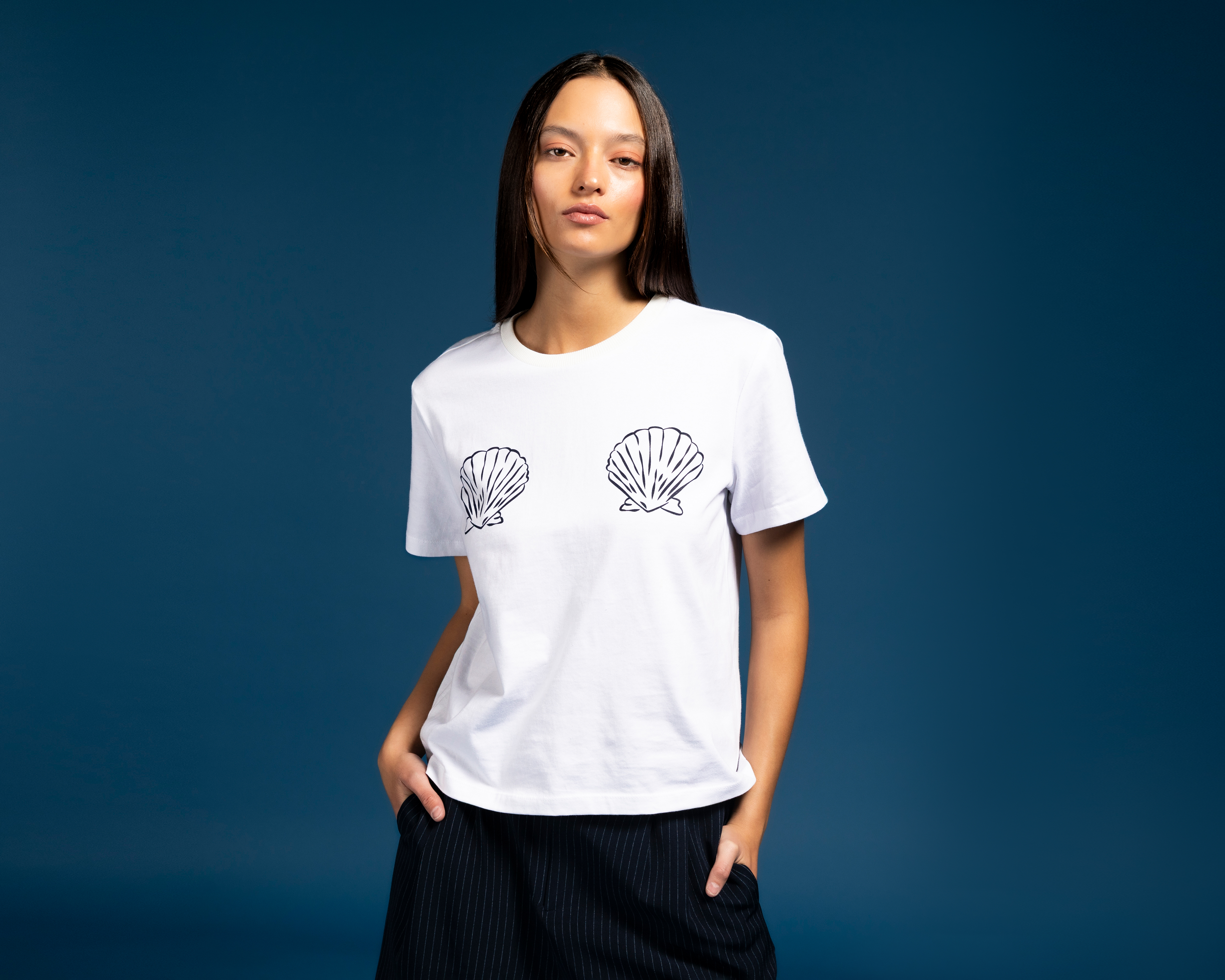 Foto 2 | Foto 2 | Playera Blanca Strona Juvenil