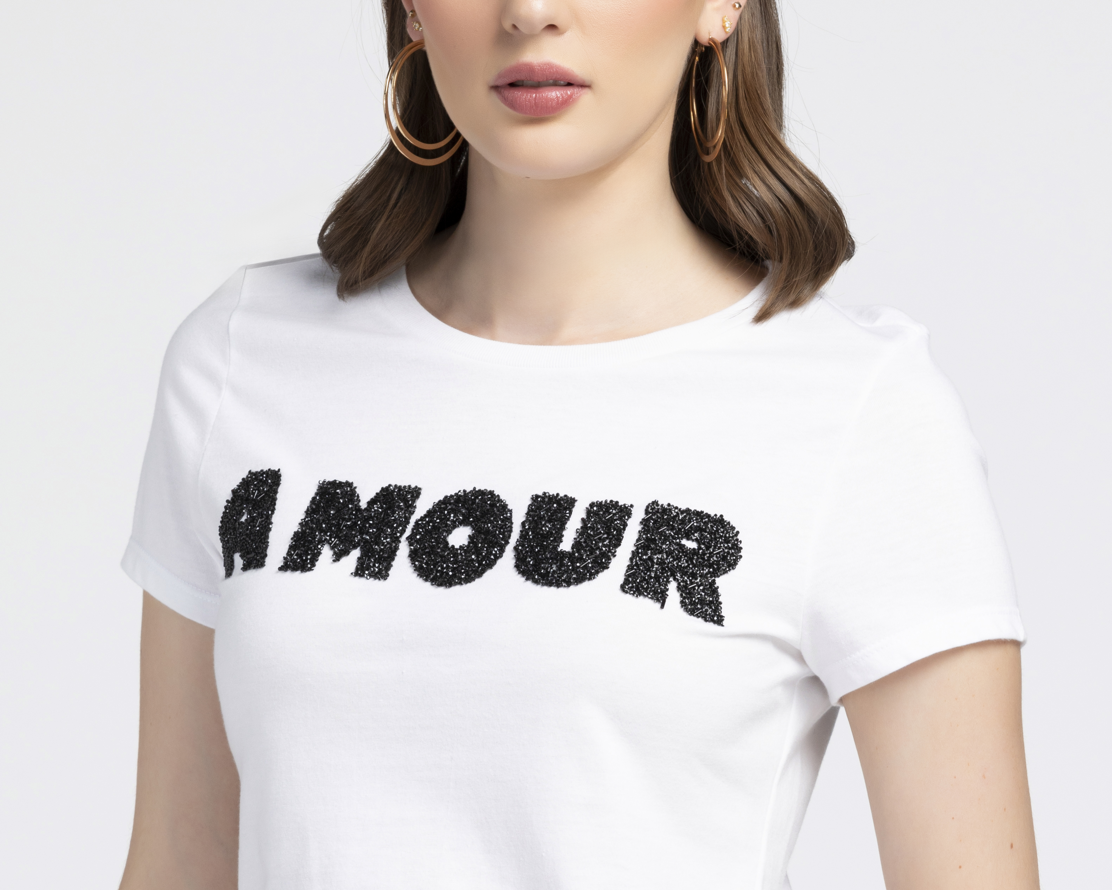 Foto 5 pulgar | Foto 4 | Playera Manga Corta Jennifer Lopez para Mujer