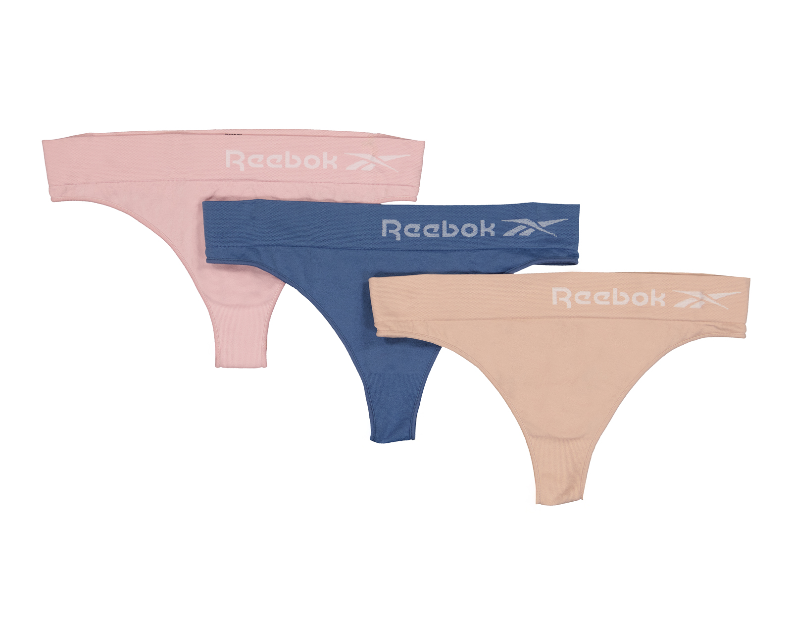 Foto 2 pulgar | Foto 1 | Tanga sin Costuras Reebok para Mujer 3 Piezas