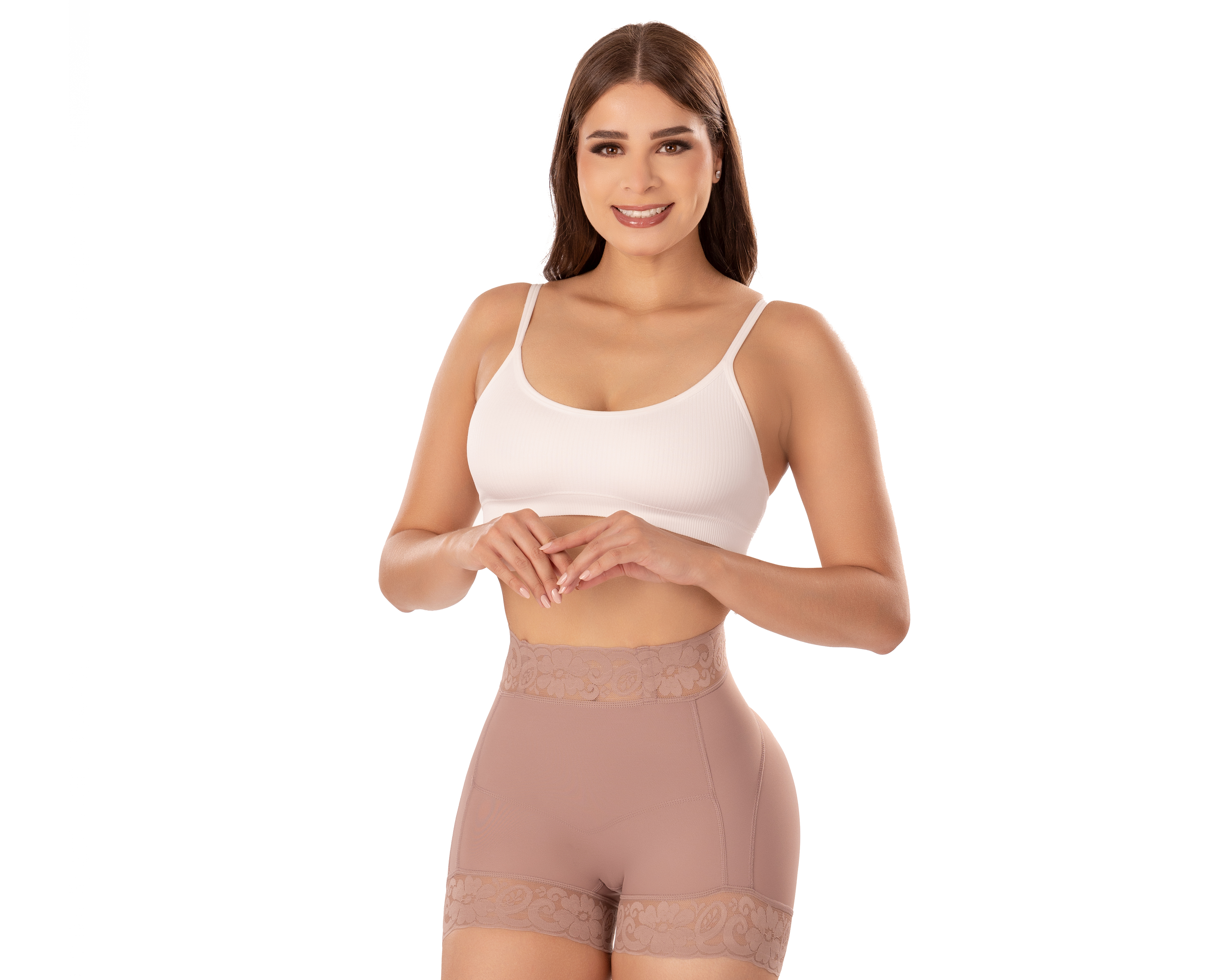 Faja tipo Bóxer Shape Concept con Encaje para Mujer
