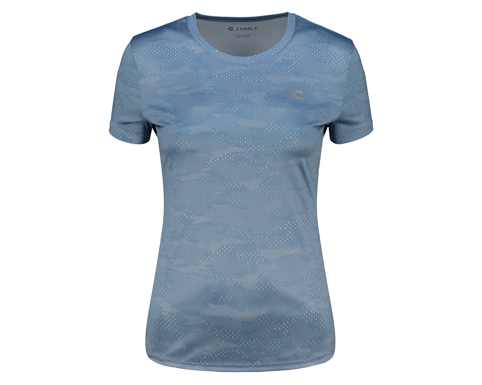 Foto 2 pulgar | Foto 1 | Playera Deportiva Charly para Mujer