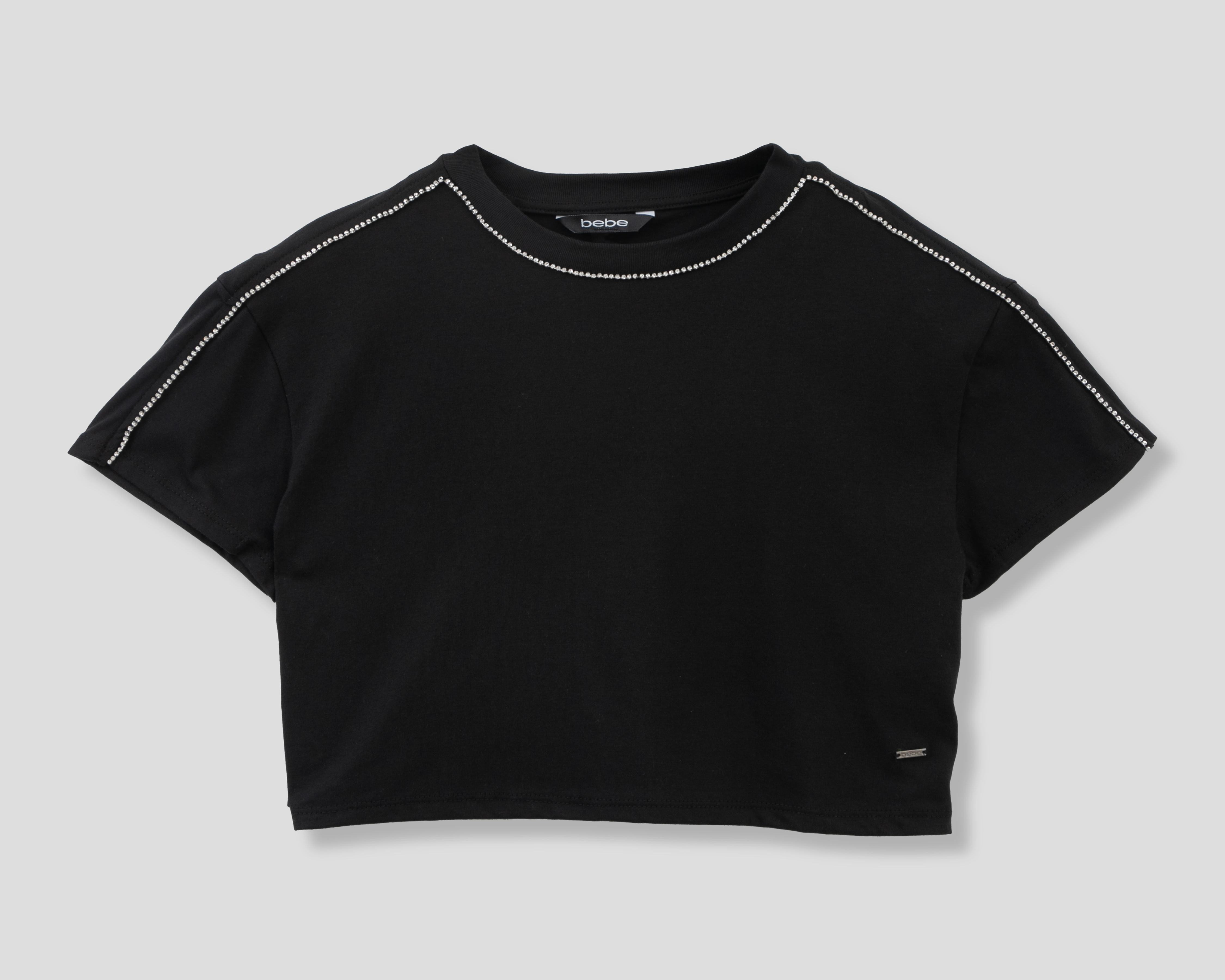 Playera Negra Bebe para Mujer