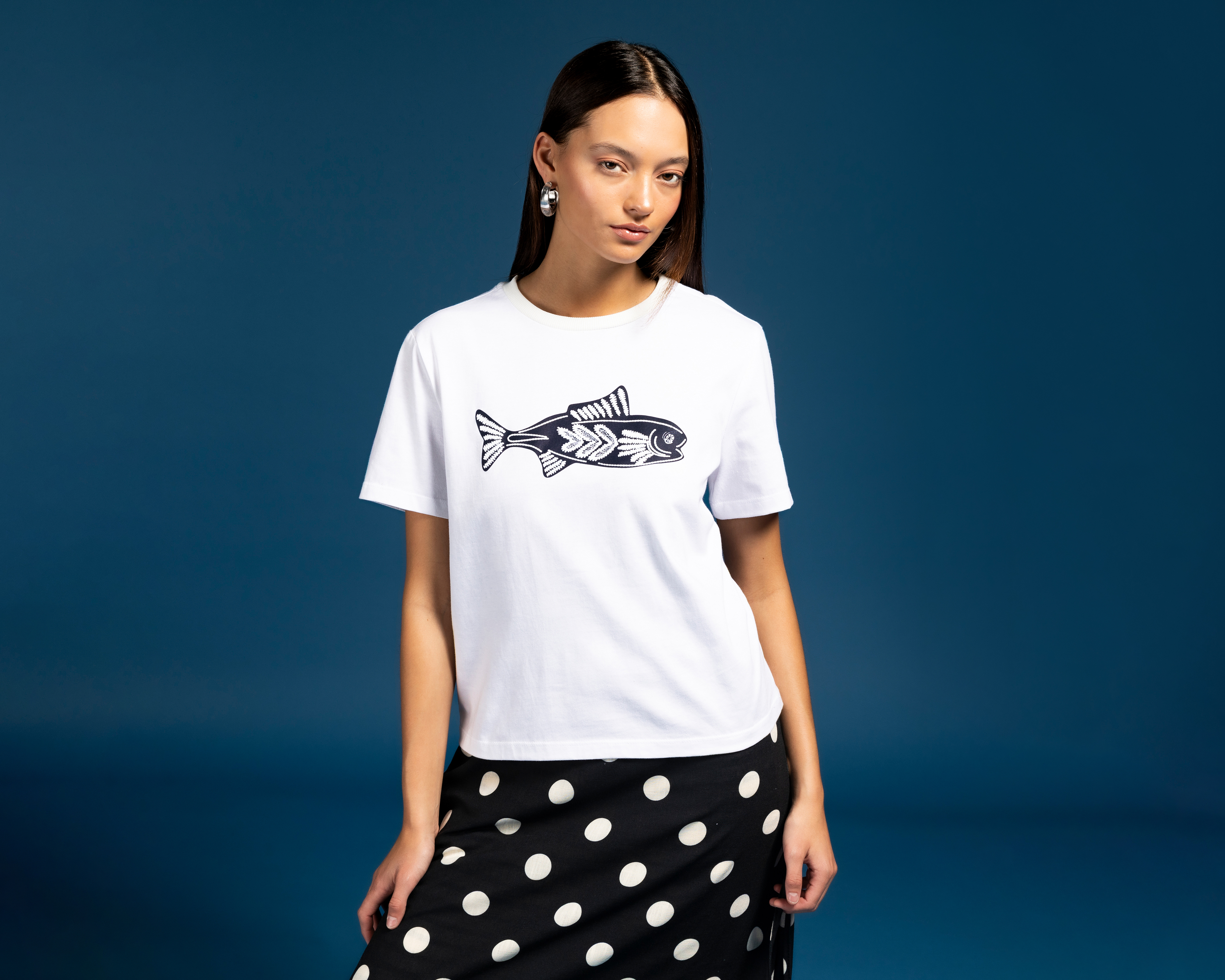 Foto 2 | Foto 2 | Playera Blanca Strona Juvenil