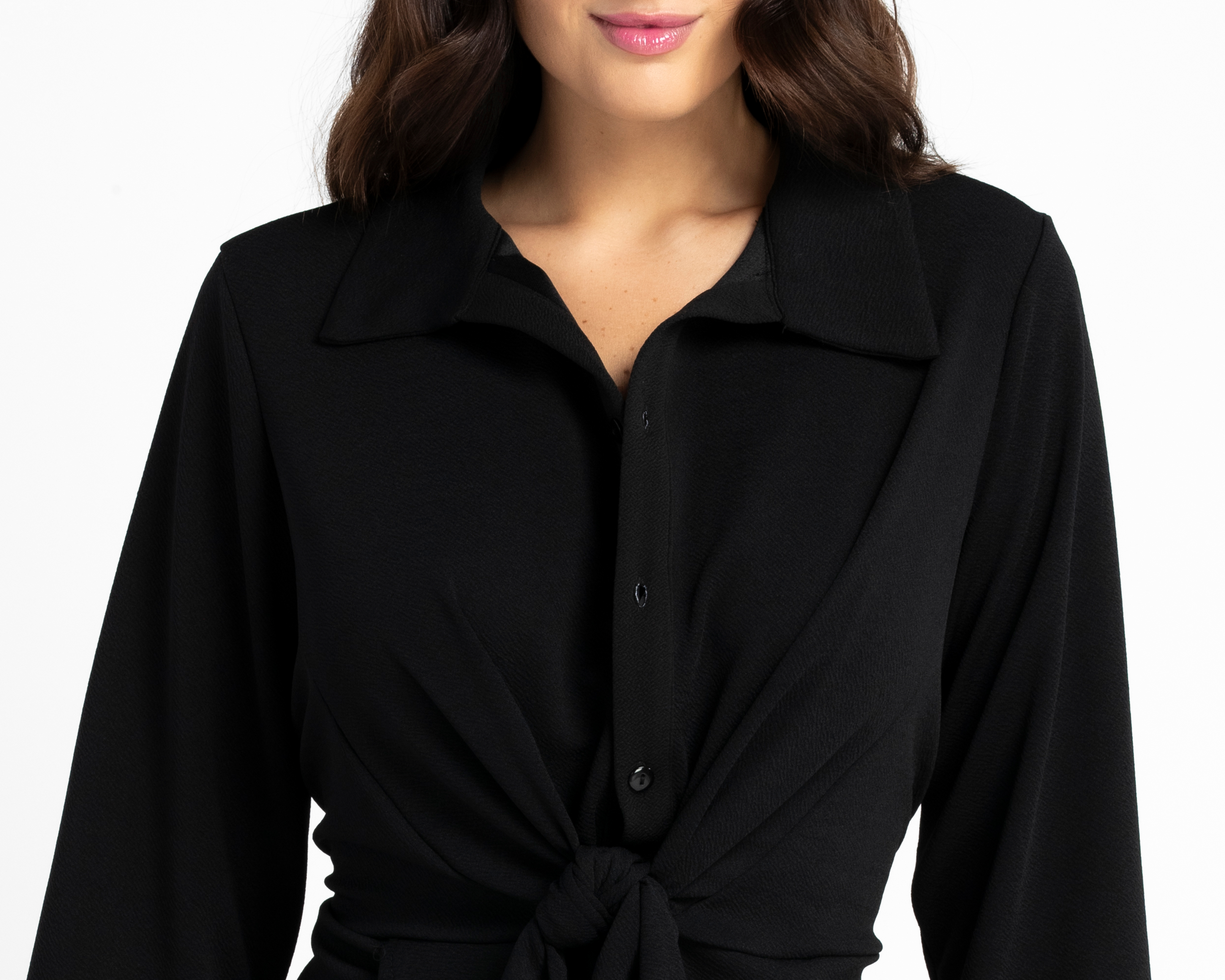 Foto 5 pulgar | Foto 4 | Vestido Casual Sahara Manga Larga Midi para Mujer